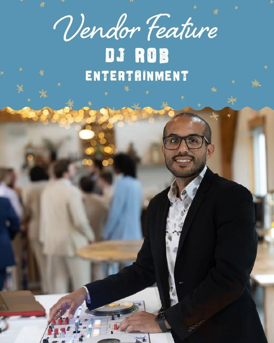 🎧 Next up on our Golden Hour Guest List: @djrobbeats 

At Golden Hour, DJ Rob will be bringing The Forsythe Barn to life so you can experience what a wedding reception feels like at The Farm. Meet Rob for yourself on Thursday, June 25th from 4PM to 
