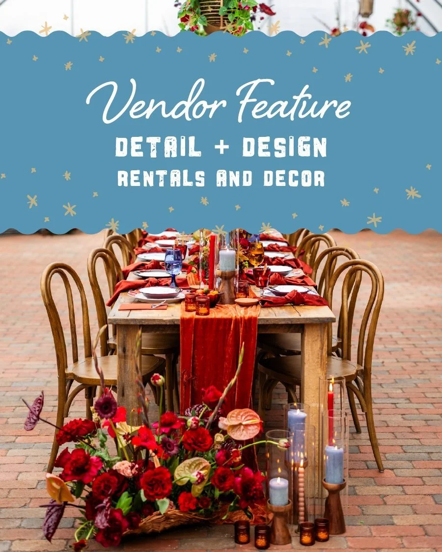 🕯️ Next up on our Golden Hour Guest List: @detailandesign 

Anyone can rent candles, but not everyone knows how to turn a room into a vibe. Brie and her team at Detail + Design specialize in the details that completely change how a wedding feels. Fo