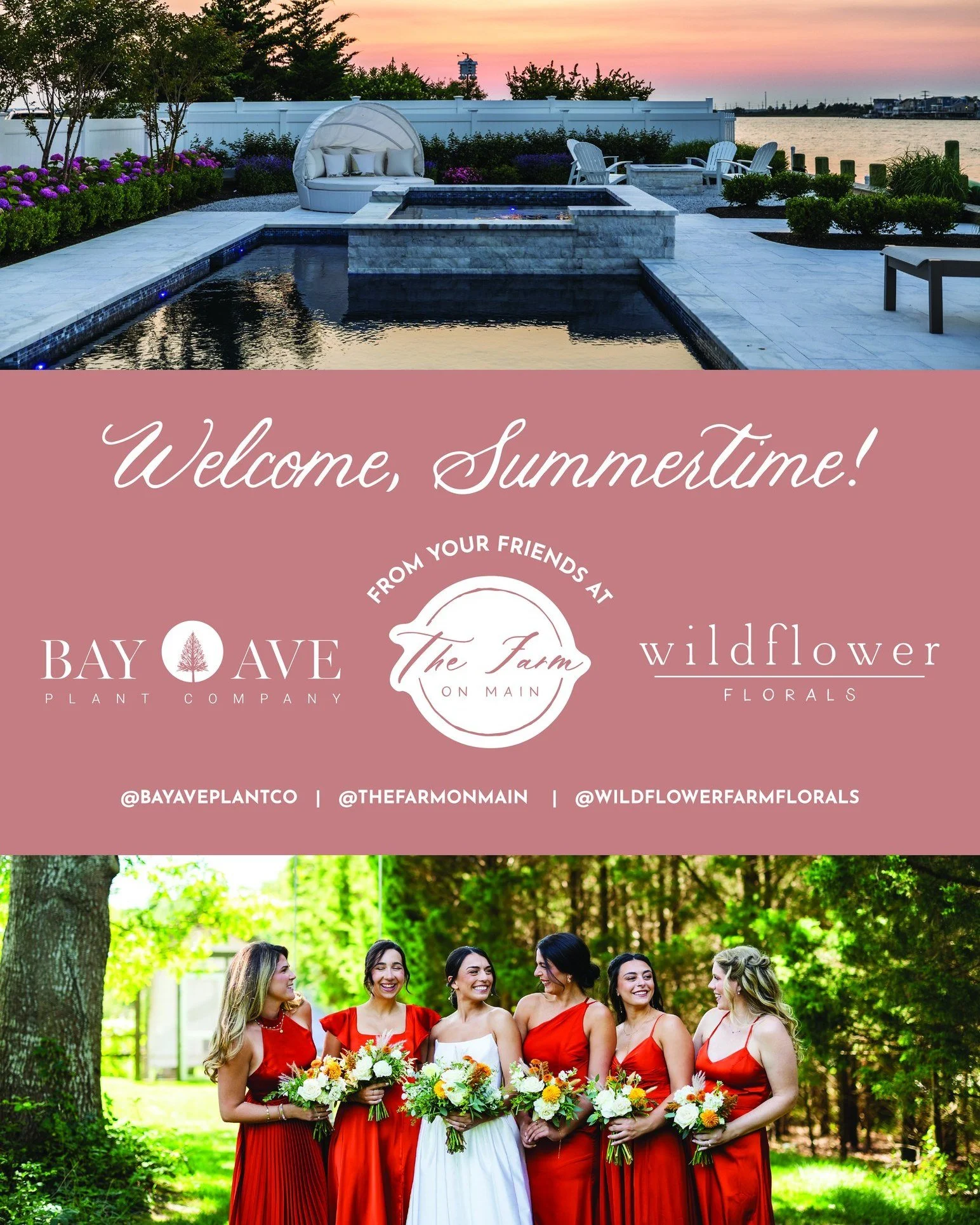 ☀️ Summer hasn't officially arrived yet, but this weekend always feels like the beginning. Flowers are blooming, weddings are underway, and outdoor living season is finally here.

As we enjoy the long weekend, we're also remembering the brave men and