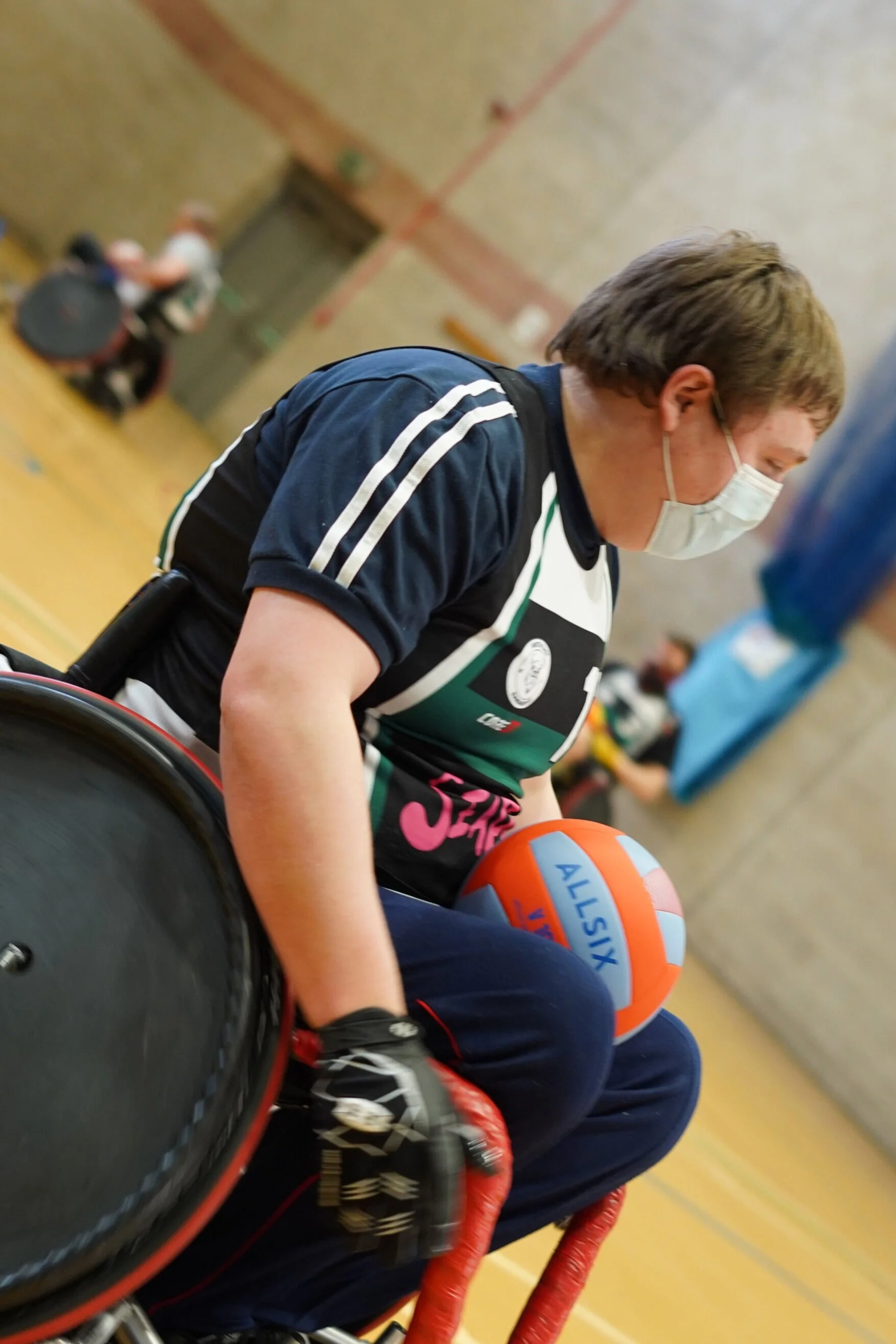 Ross Newcastle Wheelchair Rugby Player Sports