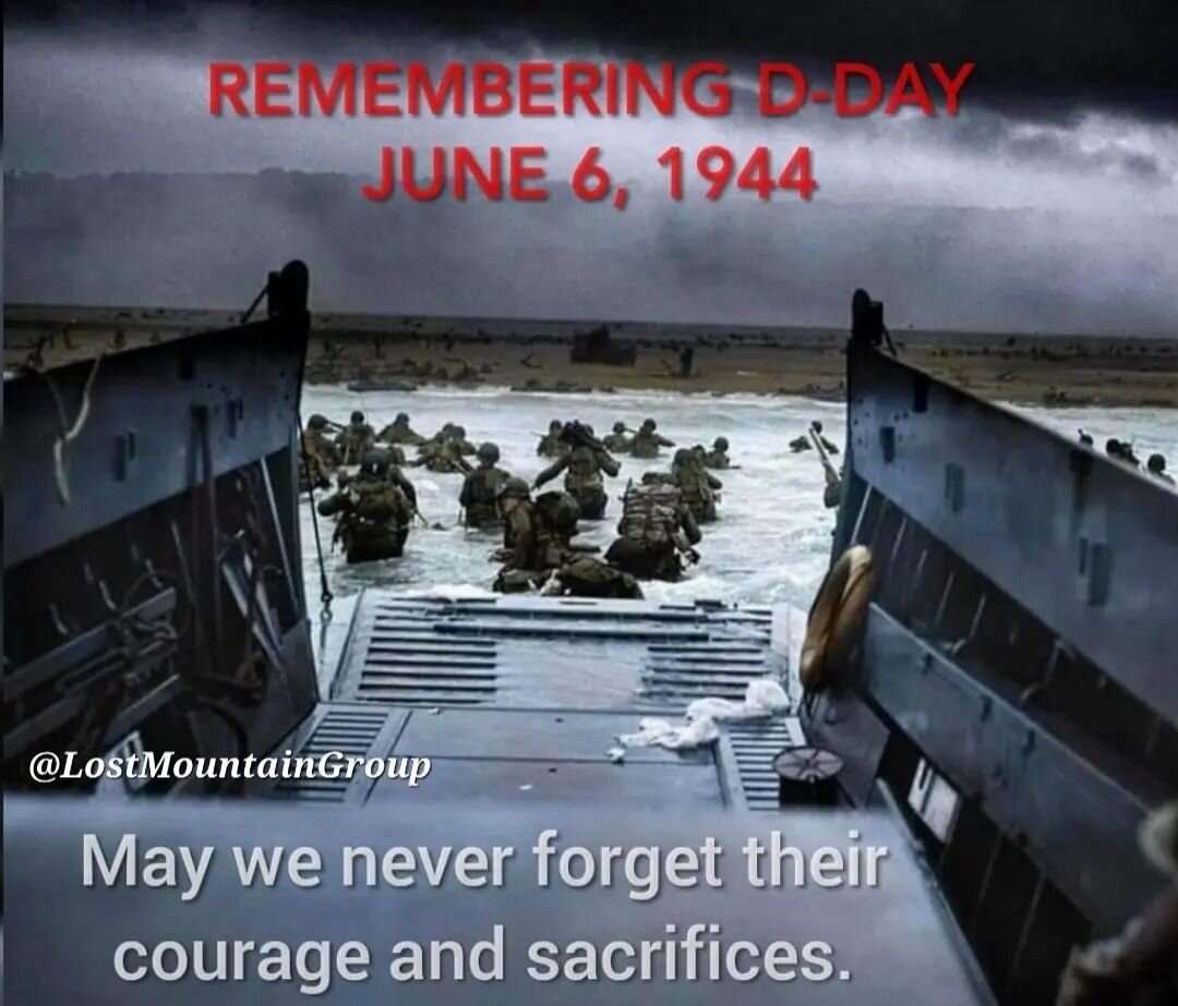 On the Anniversary of #DDay, @lostmountaingroup pauses to honor and remember the courage and sacrifices made by over 150,000 brave Allied troops who stormed the beaches of Normandy.

Today, 78 years later, we continue to be forever grateful to the #g