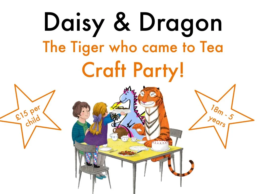 The Tiger who came to Tea Craft Party!