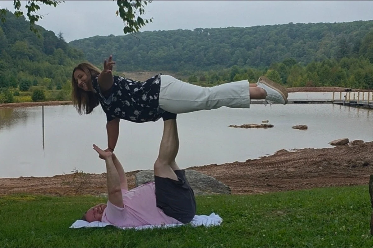 Location at Mountain Lake Lodge where Johnny and Baby practiced the lift in Dirty Dancing