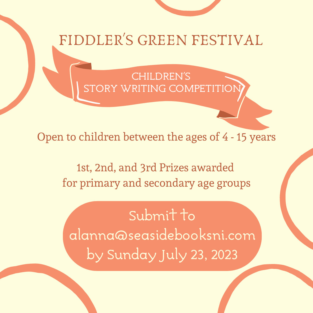 The deadline to turn in entries for the Fiddler's Green Children's Writing Competition is the 23rd. Read below for more information. Looking forward to reading all the entries! ​​​​​​​​​
Here are the basics: 
The competition is open to children betwe