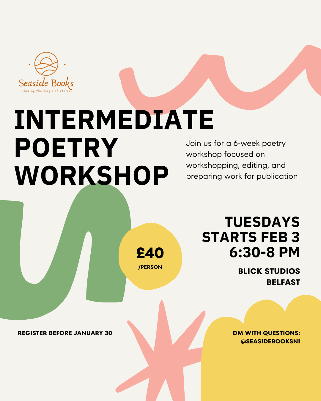 Intermediate Poetry Workshop