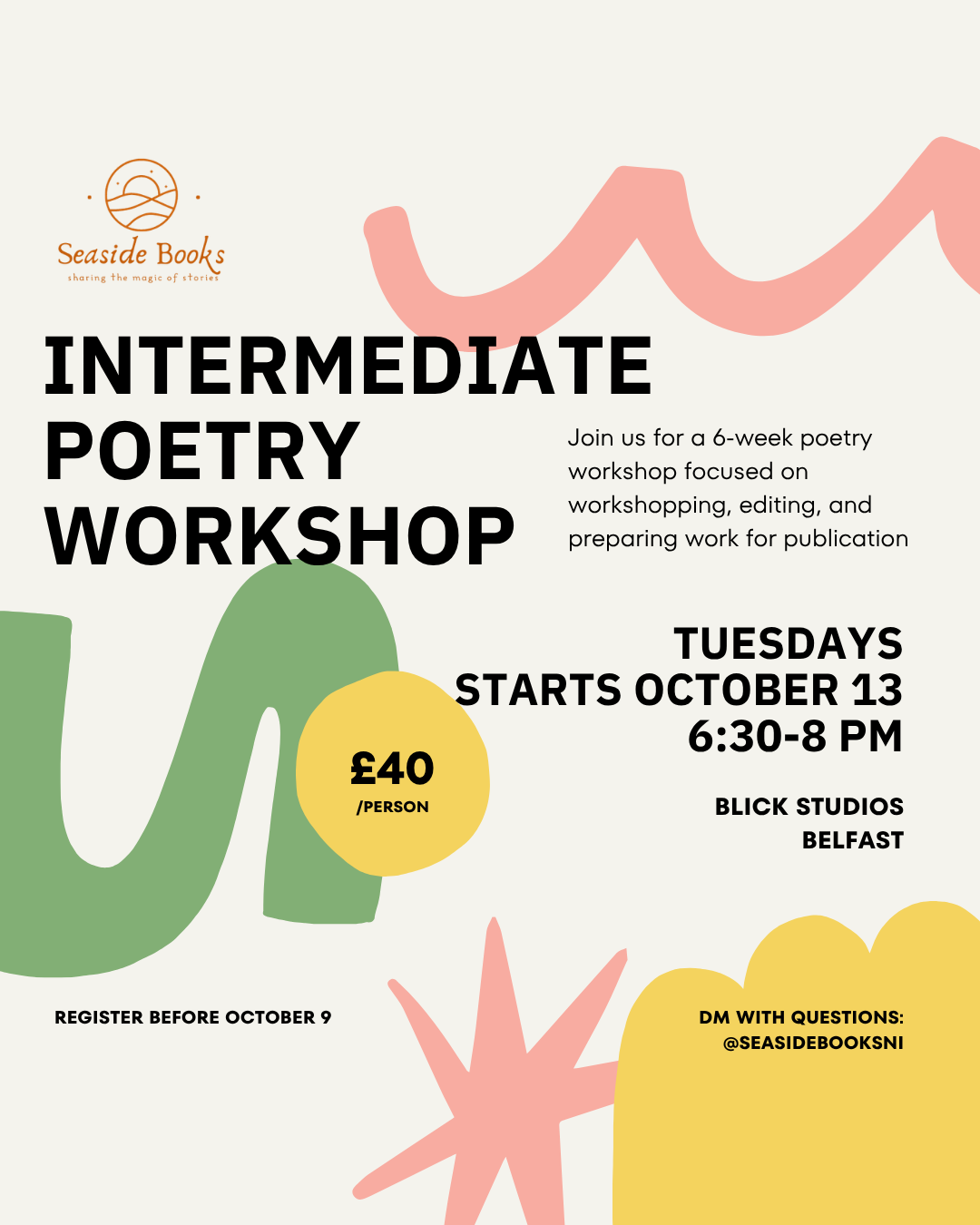 Intermediate Poetry Workshop