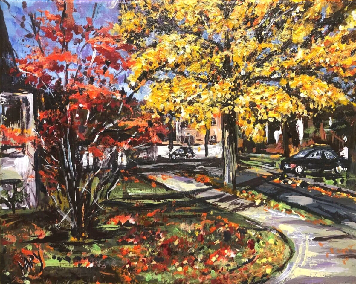 Autumn Stroll I 8 x 10