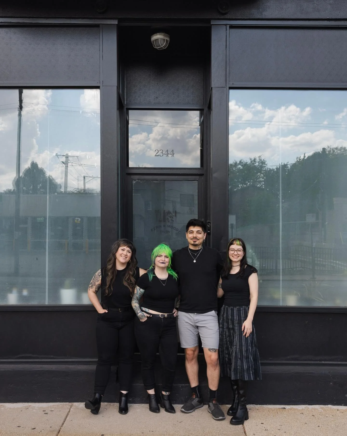 If you&rsquo;ve been in the salon recently, chances are you&rsquo;ve seen two new faces 👀

Fern&amp;Moody Salon would love to officially welcome Cam (@thehairshepard) and Abby (@haironabbylane) to the team!

Cam (he/they) is a queer, BIPOC short hai
