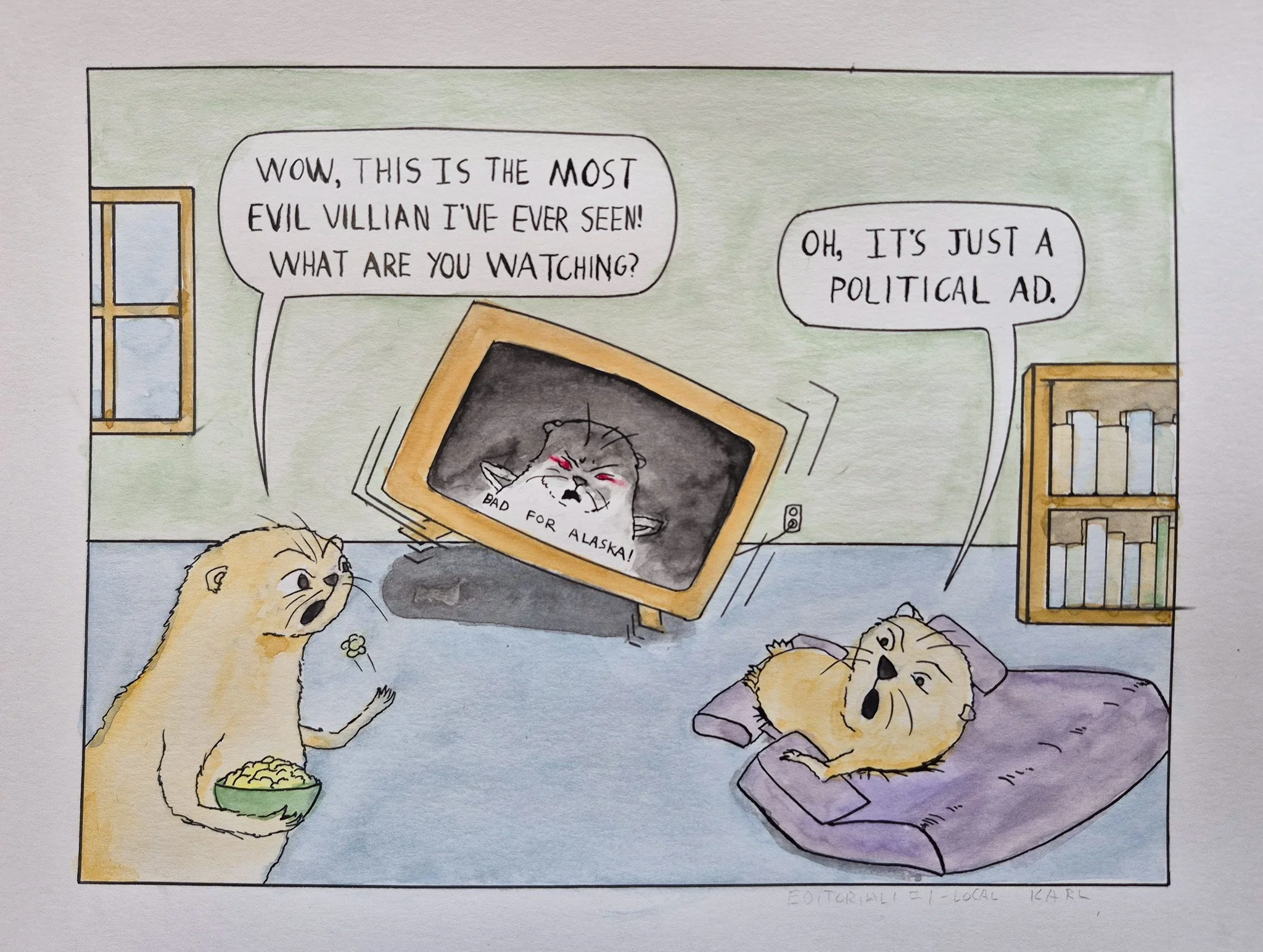 Single Panel Gag #5 - Local Editorial