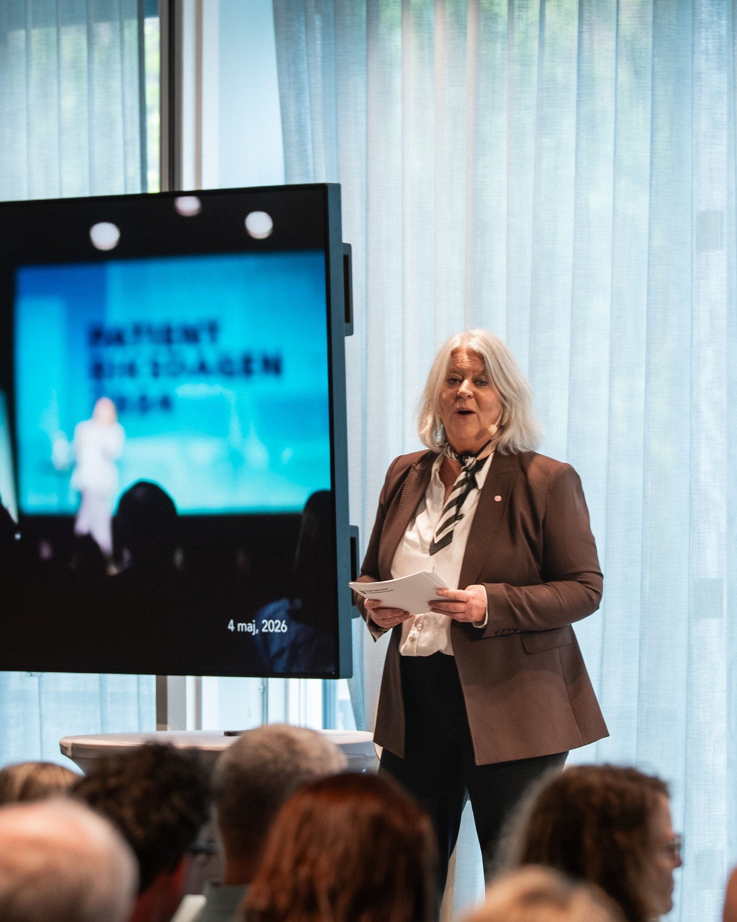 Ig&aring;r h&ouml;lls Patientriksdagen 2026, med utg&aring;ngspunkt i fr&aring;gan: Vad vill Sveriges patienter inf&ouml;r valet 2026? Och vilken dag det blev!

Programmet inleddes med patientr&ouml;ster och f&ouml;ljdes av anf&ouml;randen fr&aring;n