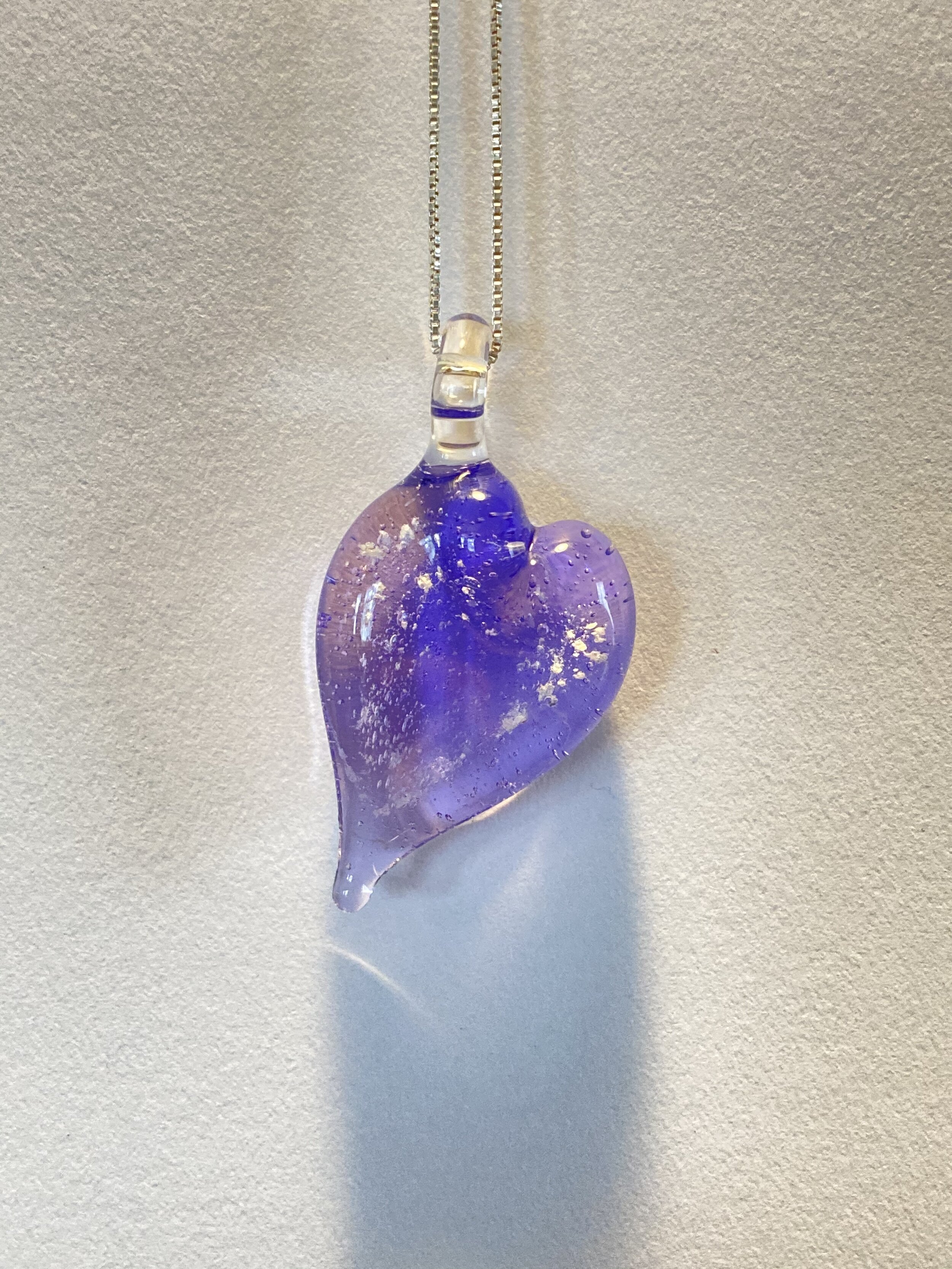 Heart Cremation Memorial Pendant