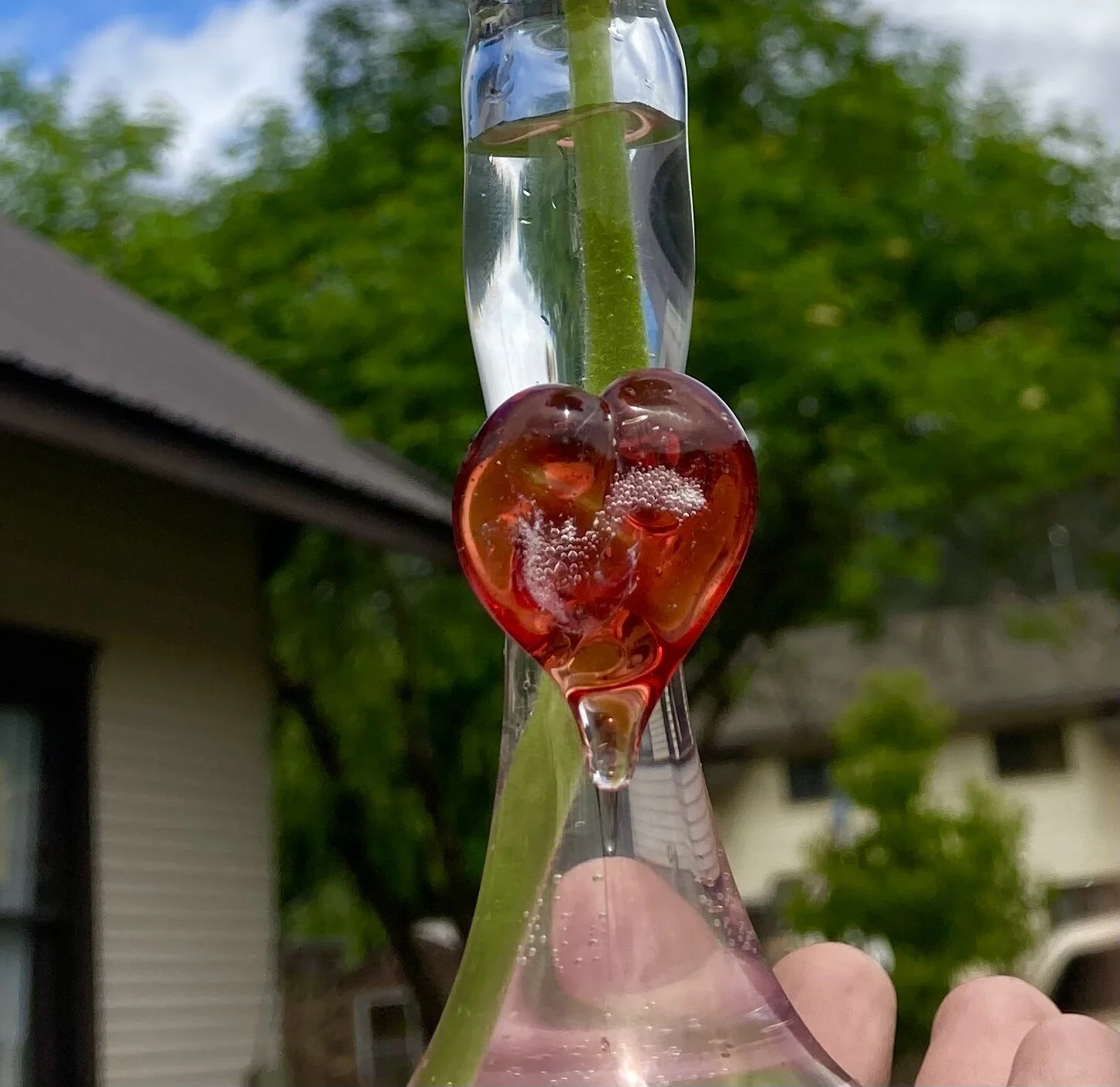 Heart Memorial Cremation Vase