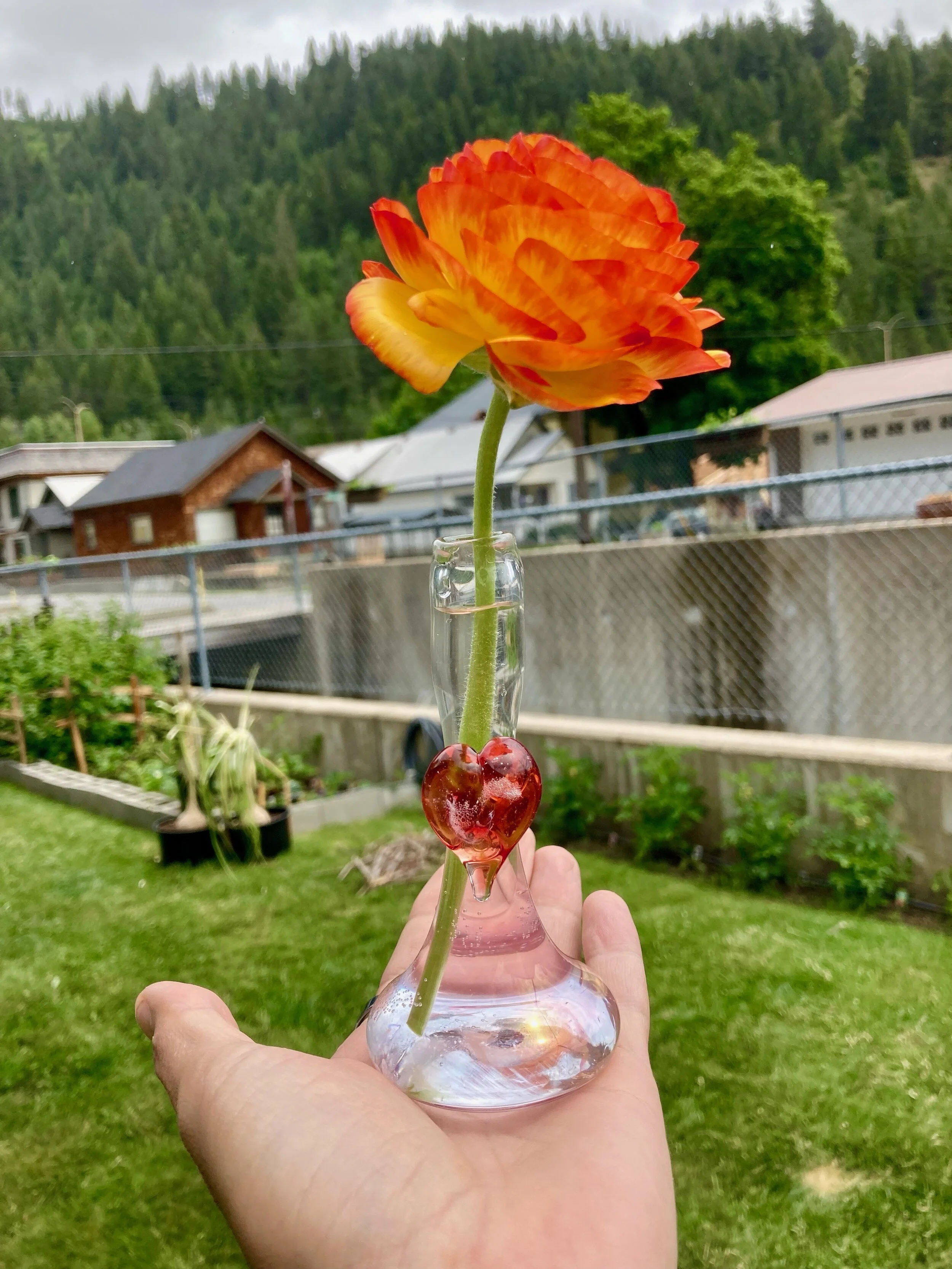 Heart Memorial Cremation Vase