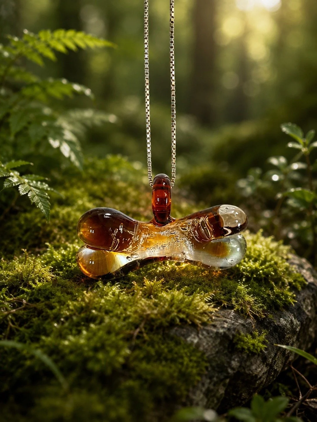 Man's Best Friend Dog Bone Cremation Memorial Pendant created as a lasting tribute to a beloved dog