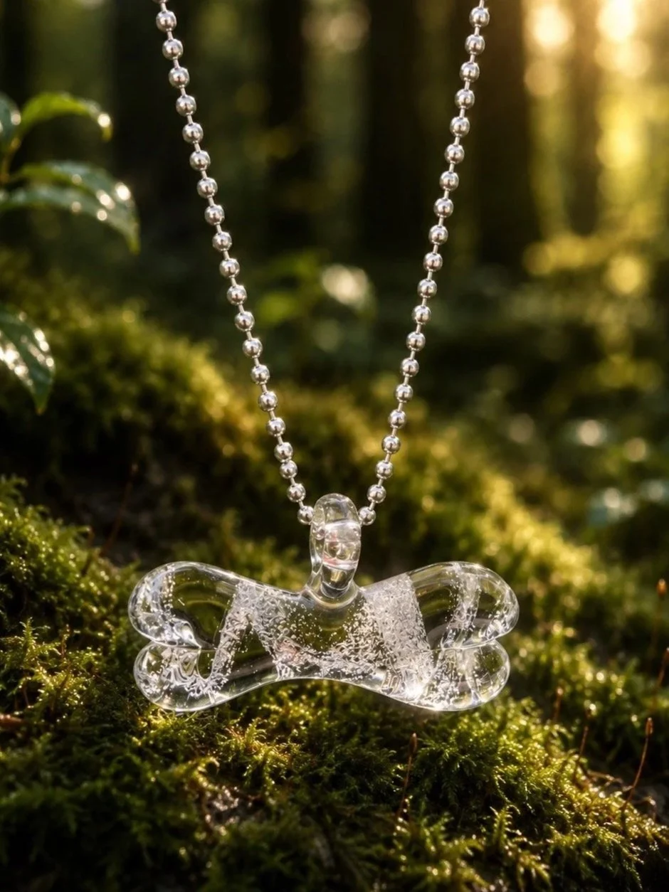 Man's Best Friend Dog Bone Cremation Memorial Pendant