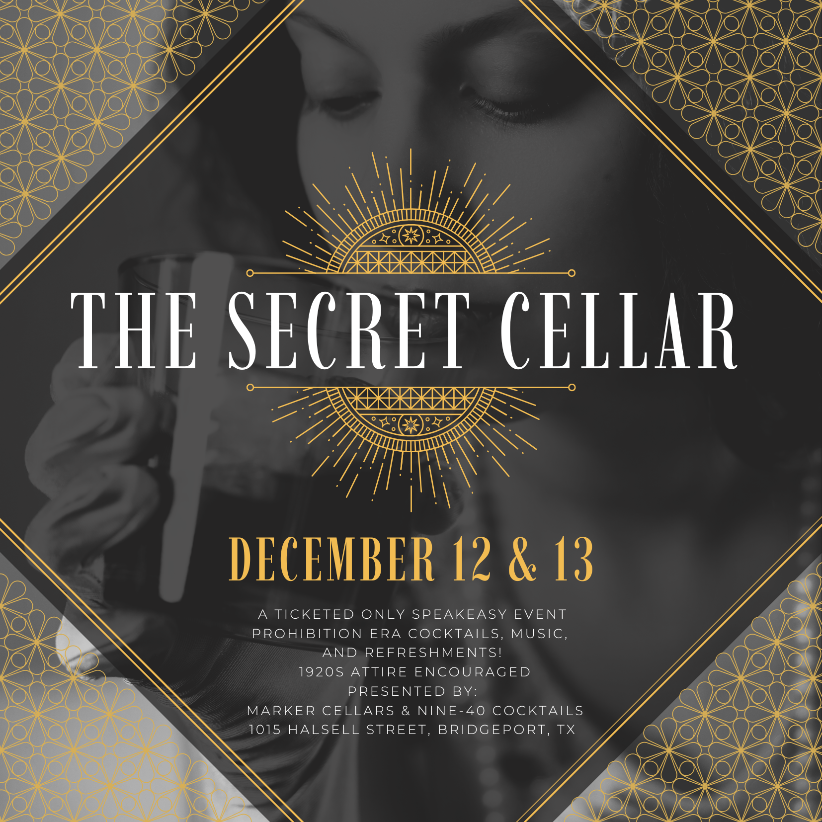 The Secret Cellar: A Speakeasy Event 