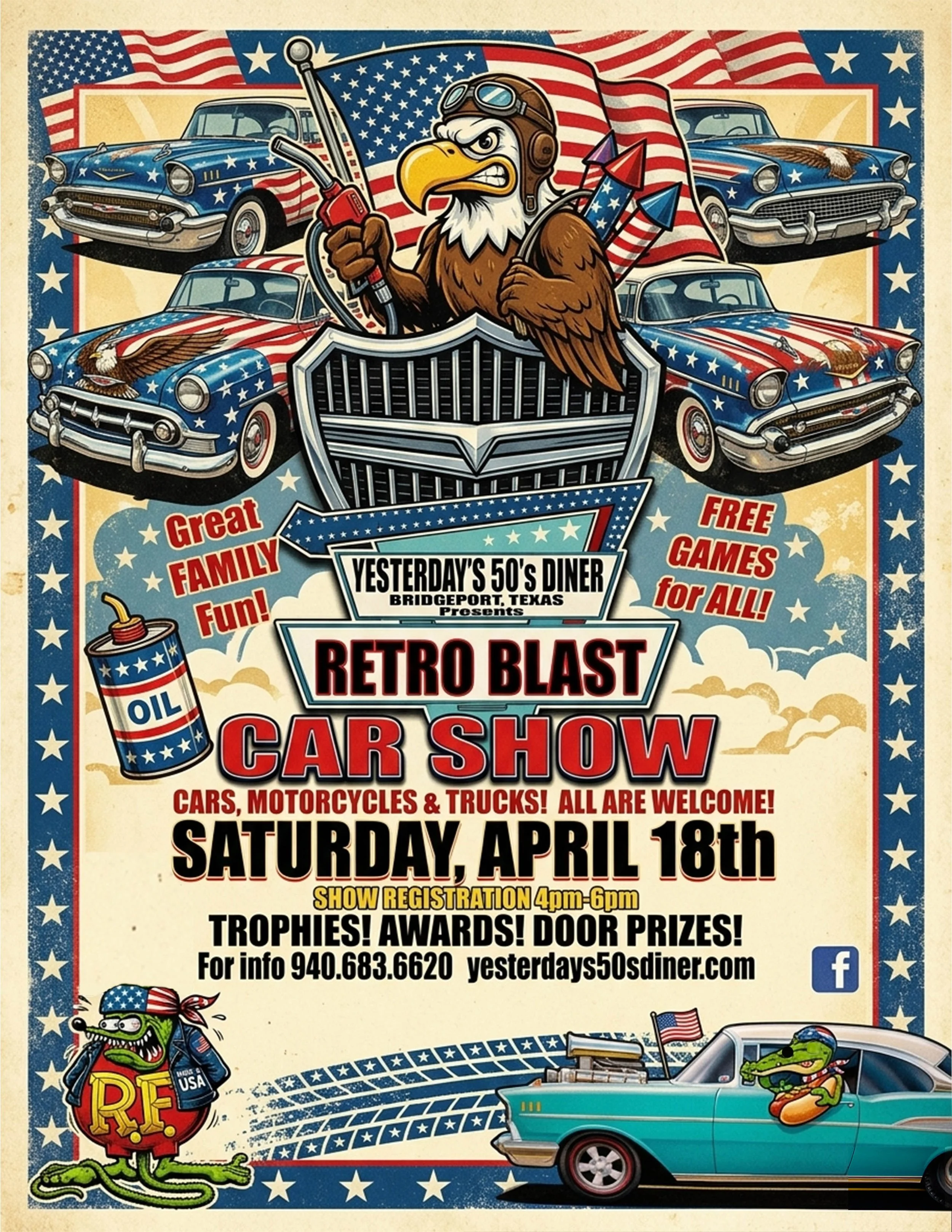 23rd Annual Retro Blast Car Show 