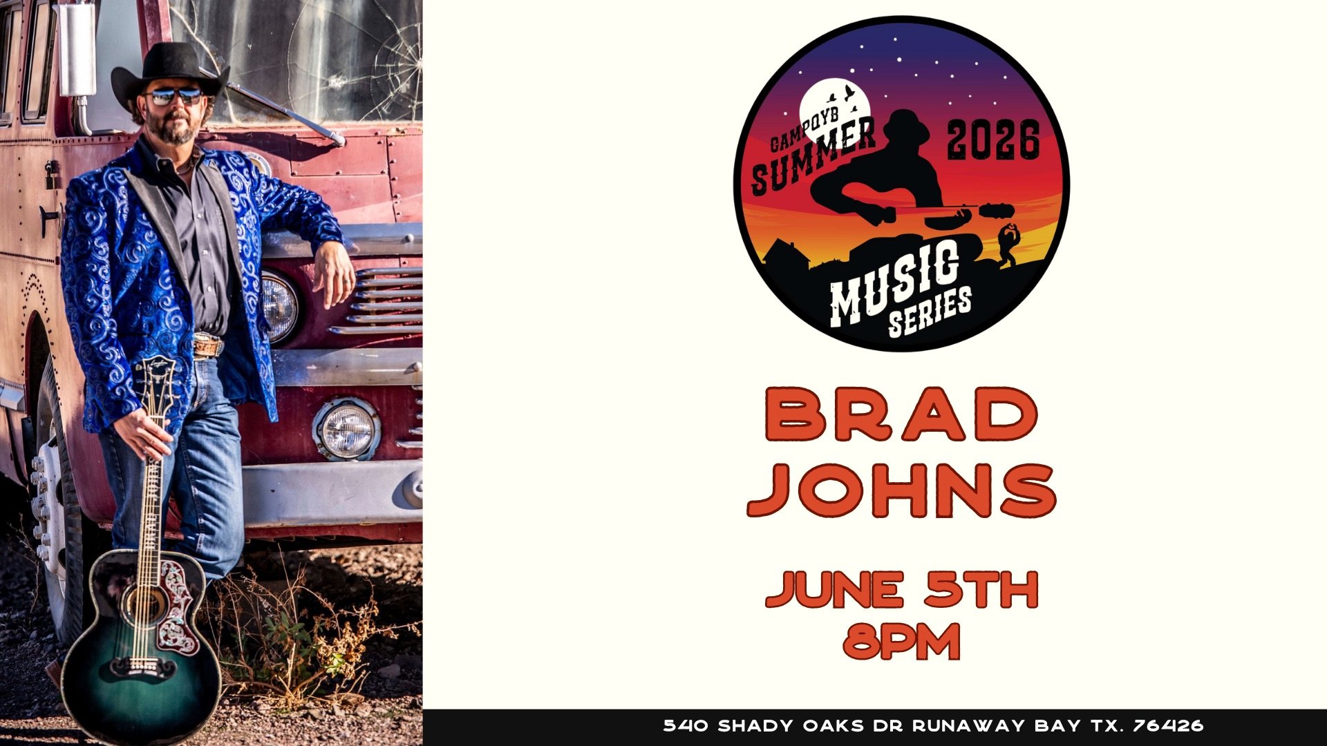 Live Music Series at Camp QYB  