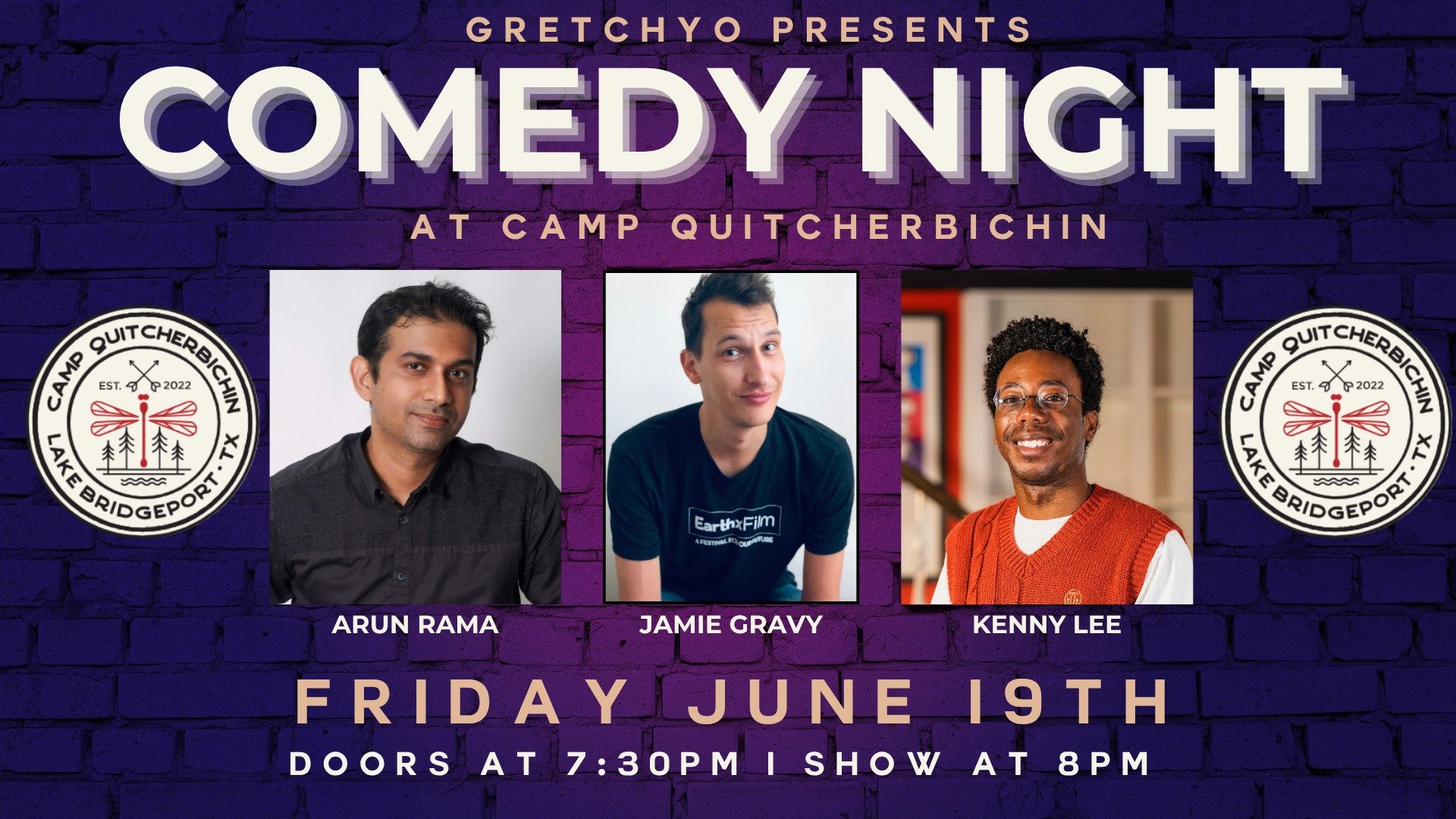 Comedy Night @ Camp QYB