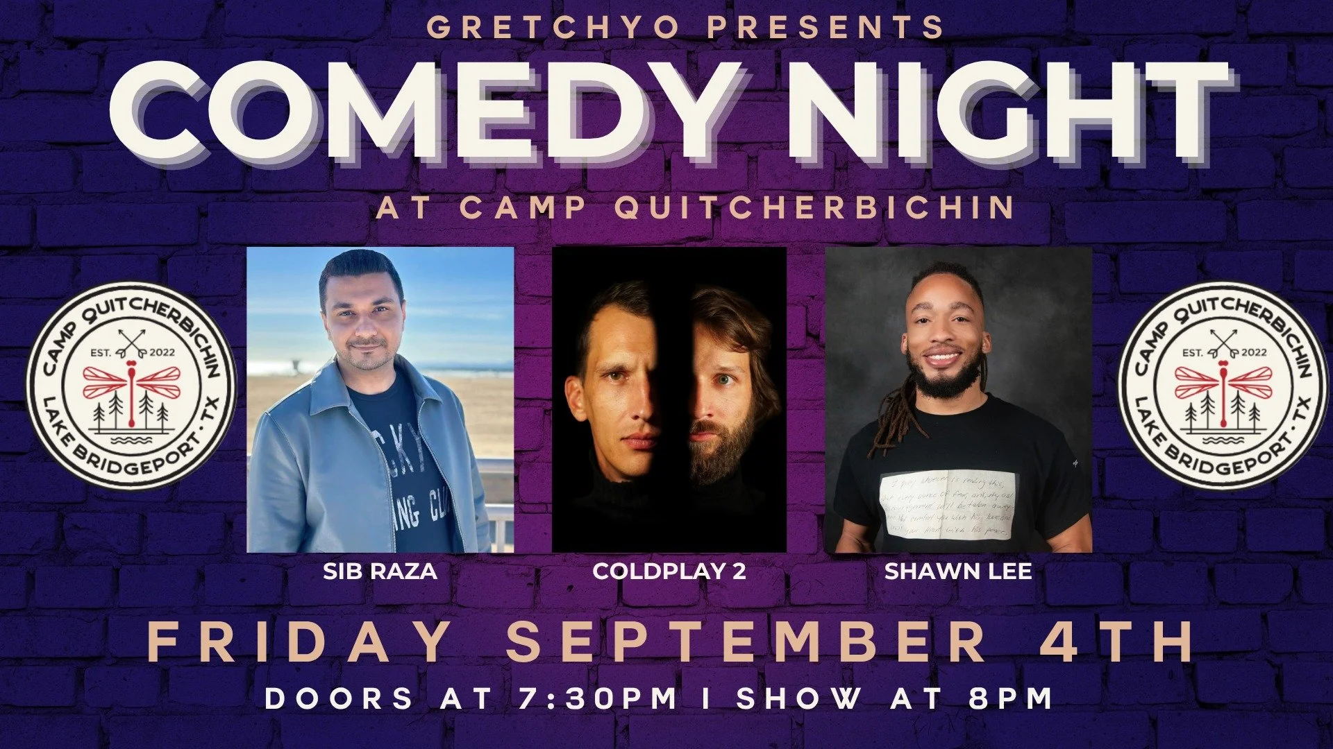 Comedy Night @ Camp QYB 