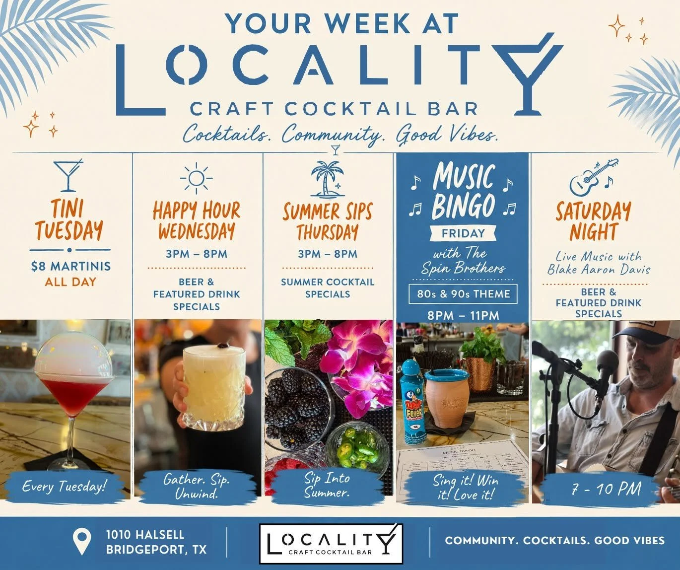 Music Bingo at Locality 