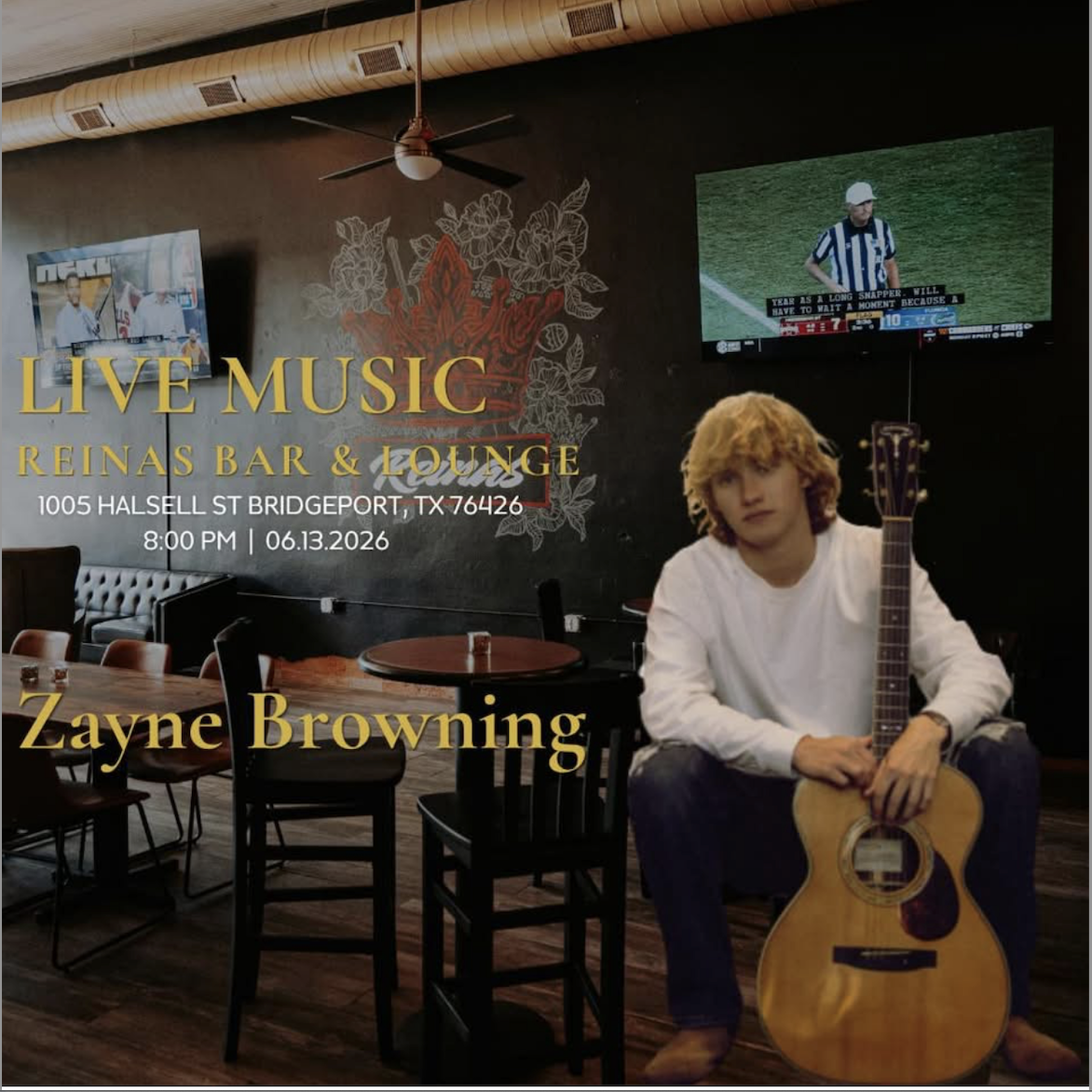 Live Music - Zayne Browning at Reinas