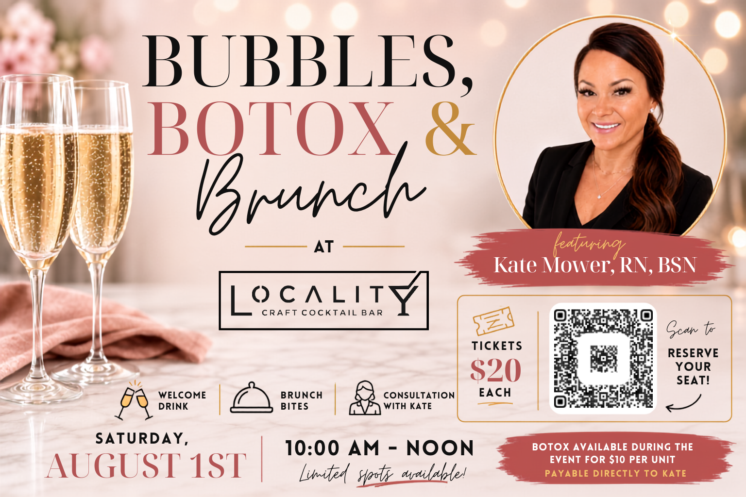 Bubbles, Botox &amp; Brunch 