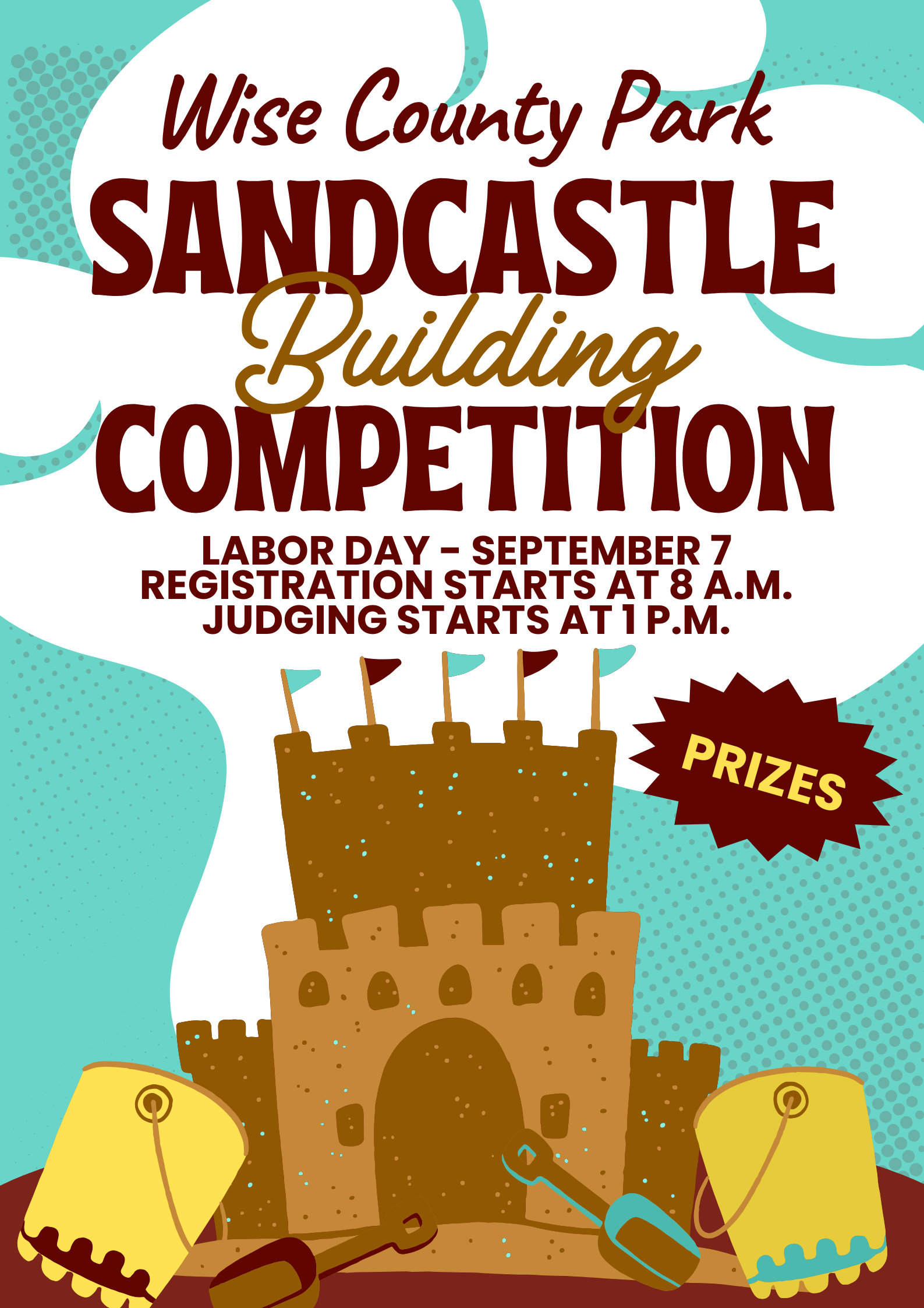 Wise County Park's Annual Sandcastle Competition