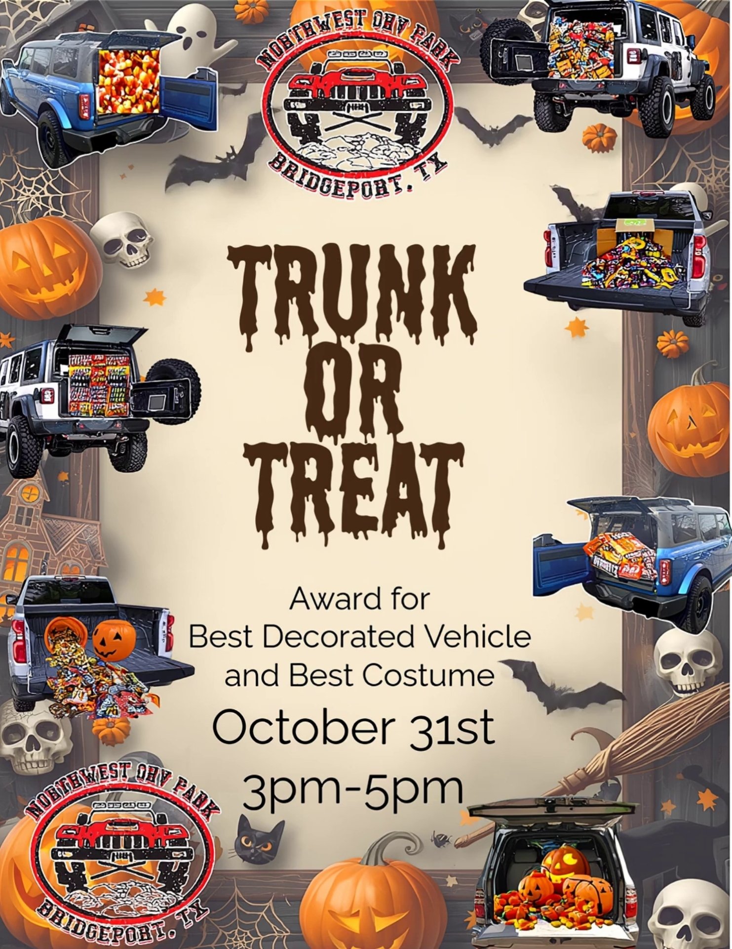 Trunk or Treat at Northwest OHV Park