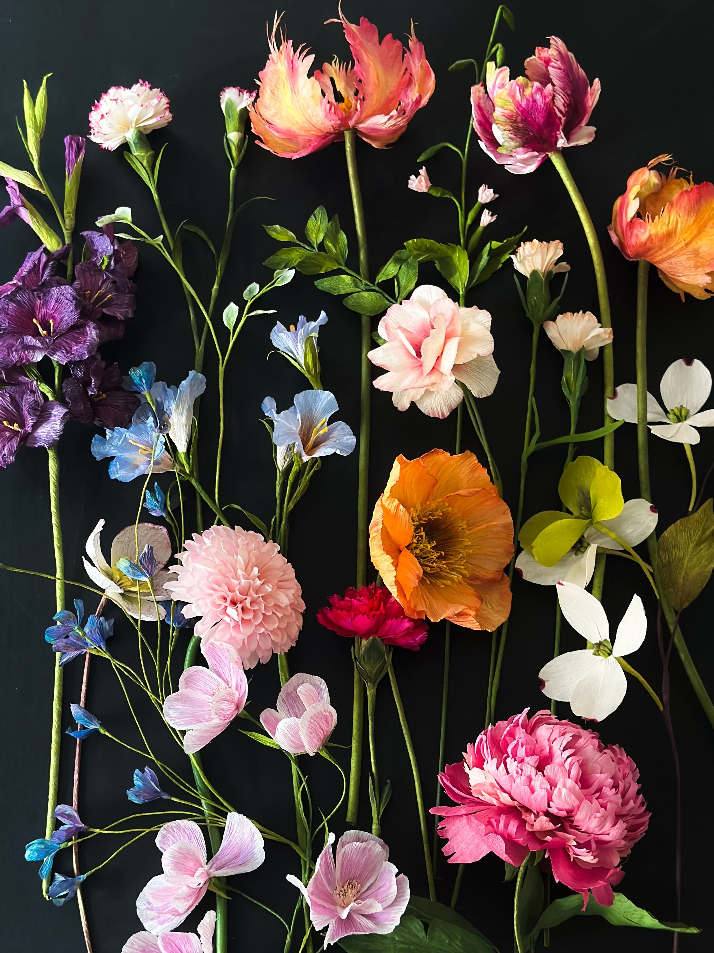 Blomster af papir - papirblomster -instagram