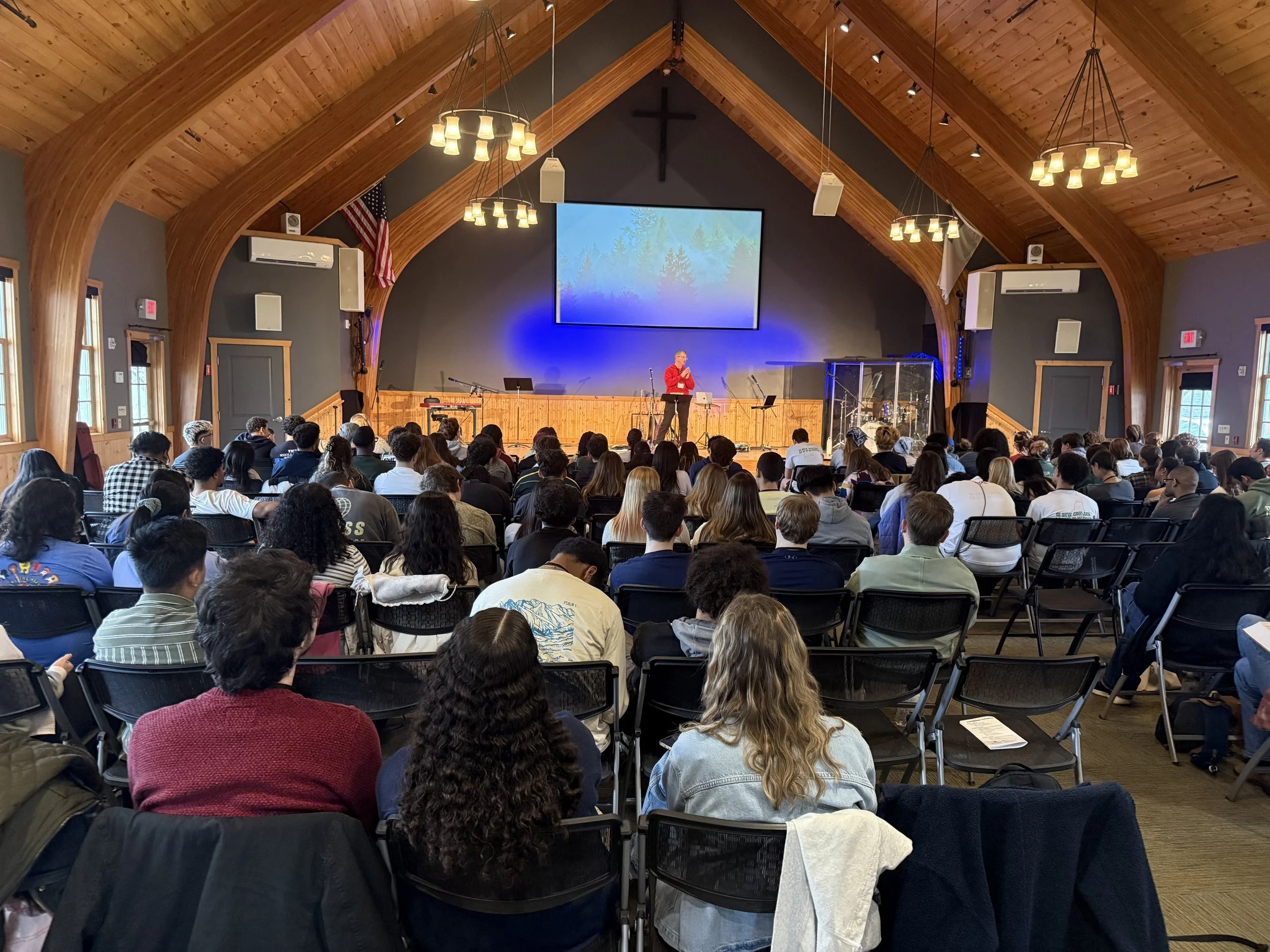 Students Go Home “Lighter” After Encountering God at Evergreen Spring Retreat