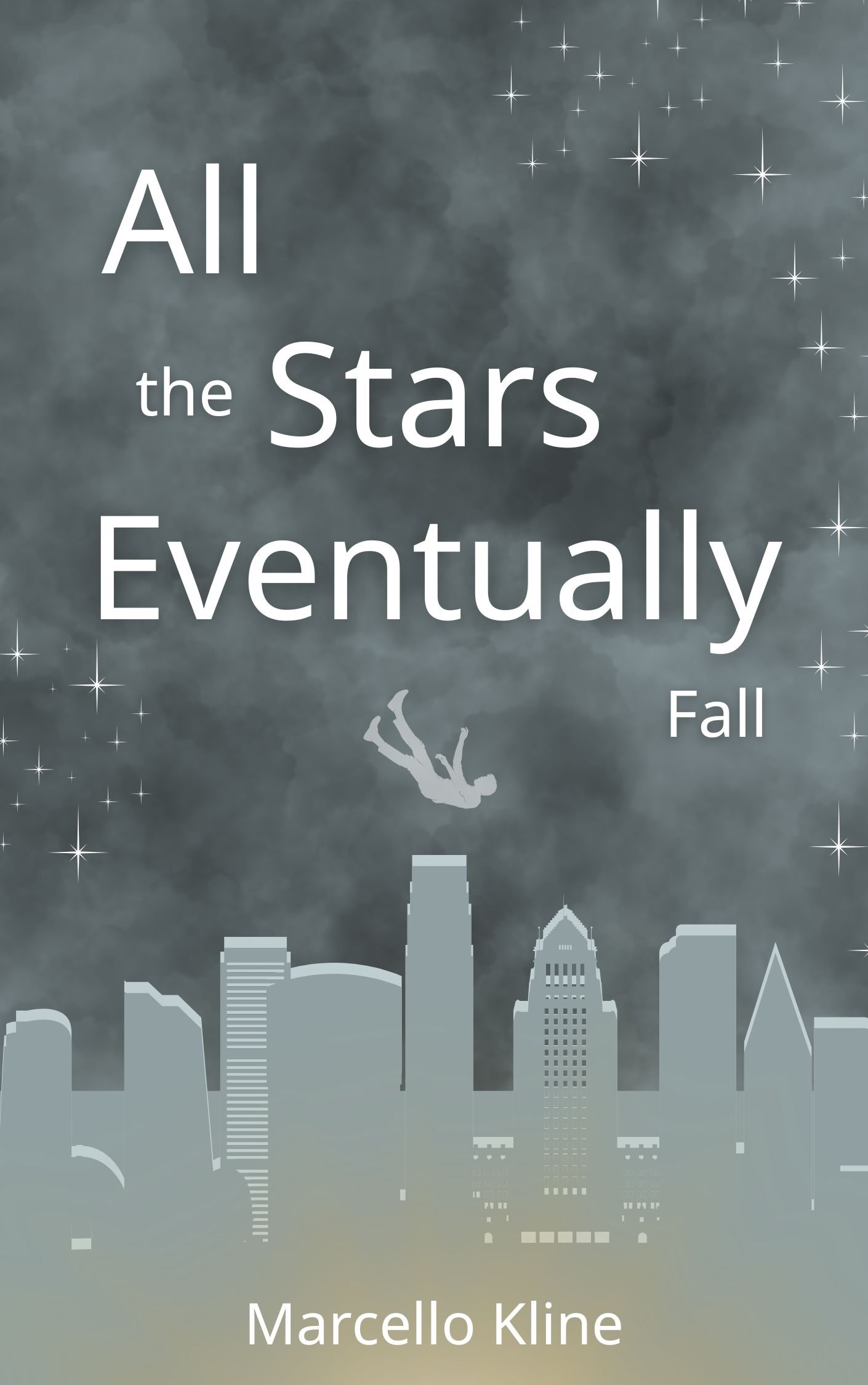 Cover art form All the Stars Eventually Fall, a free ebook published by Marcello Kline in 2026.