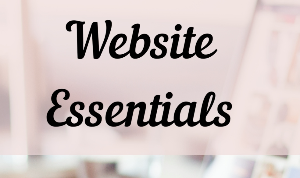 5 Website Essentials