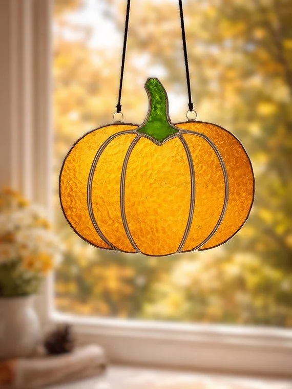 Stained Glass Pumpkin, Oct 2 or 3