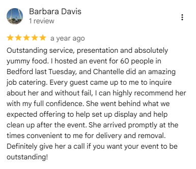 5 Star Google Review from Barbara Davis