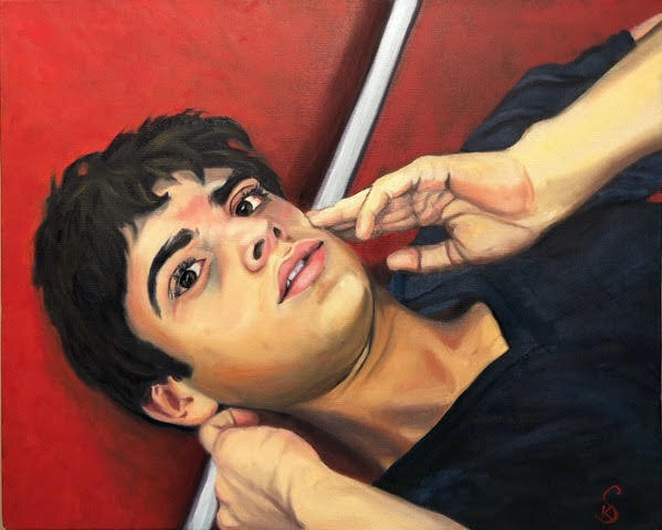 Ken Slossberg DVM_“Cupidity” 16’x 20” oil on canvas.jpeg