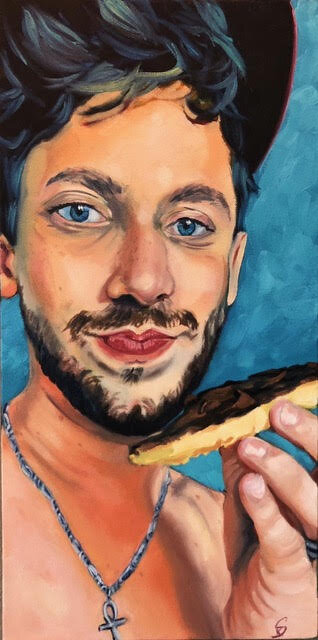 Ken Slossberg DVM_“Nutella Toast” 12’x 24” oil on canvas.jpeg