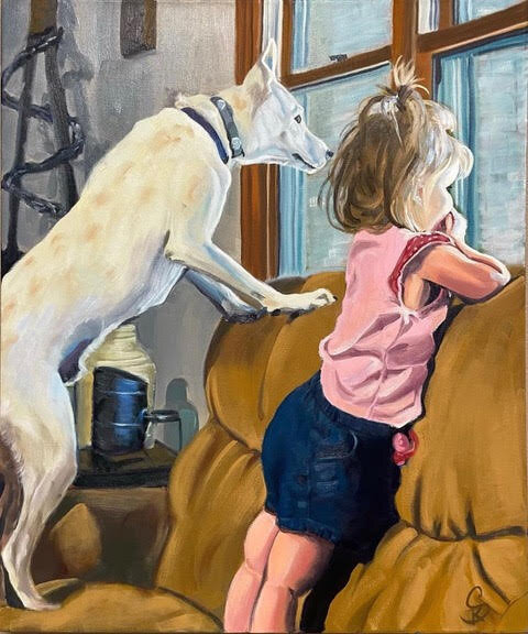 Ken Slossberg DVM_“Anticipation” 20%22x 24” oil on canvas.jpeg