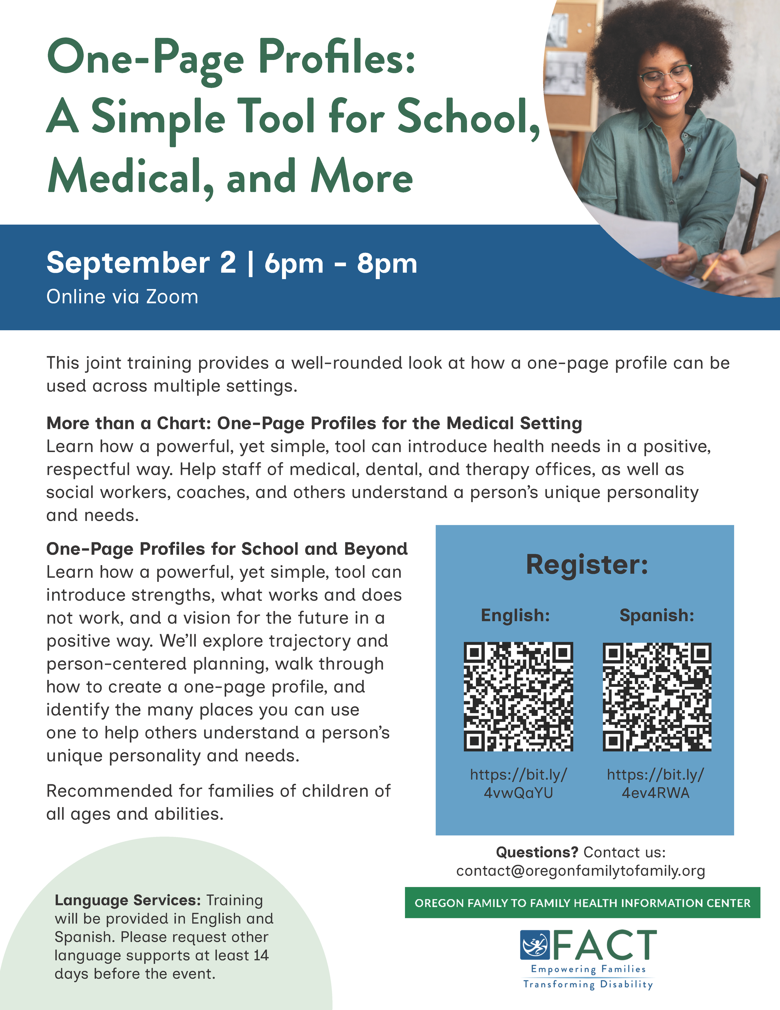English flyer image