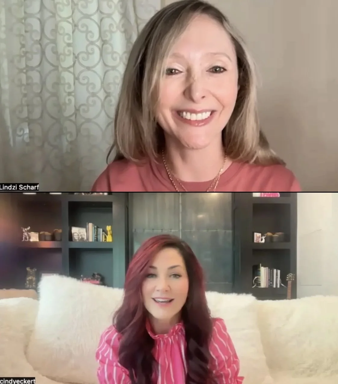 FaceTime with Cindy Eckert
