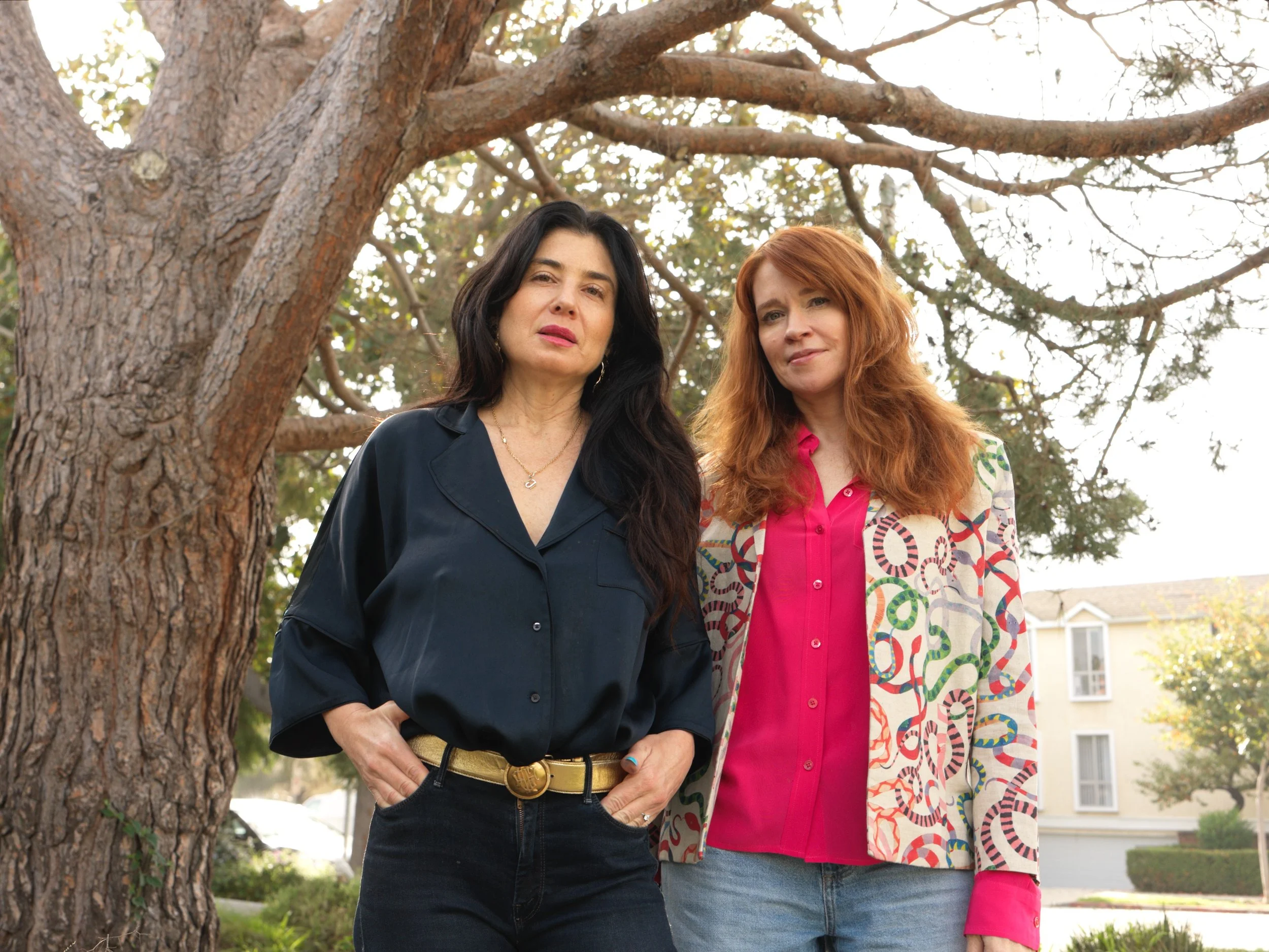 Authors Jennifer Pastiloff and Emily Rapp Black in conversation at Jennifer's Los Angeles home.