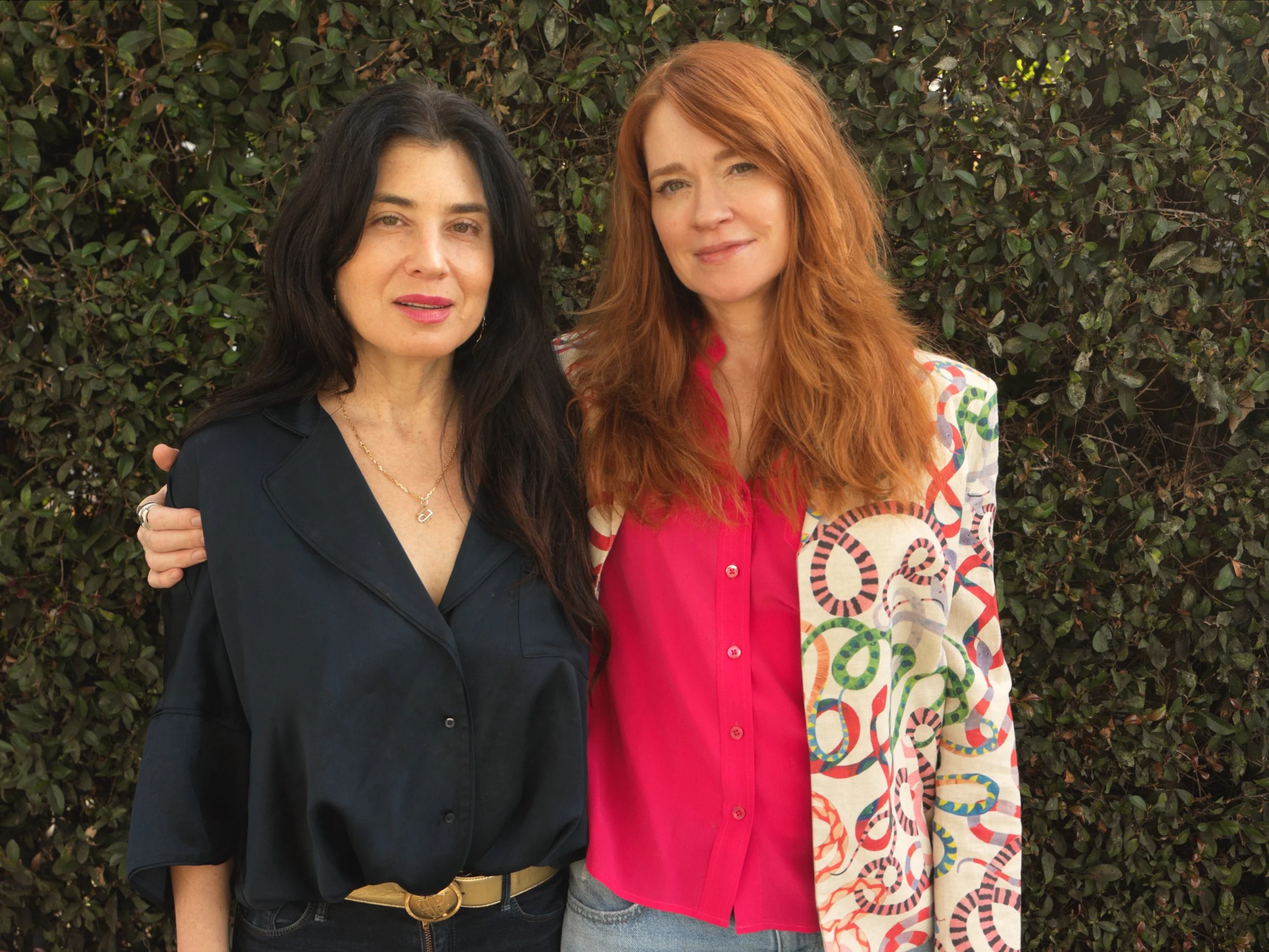 Authors Jennifer Pastiloff and Emily Rapp Black in conversation at Jennifer's Los Angeles home.