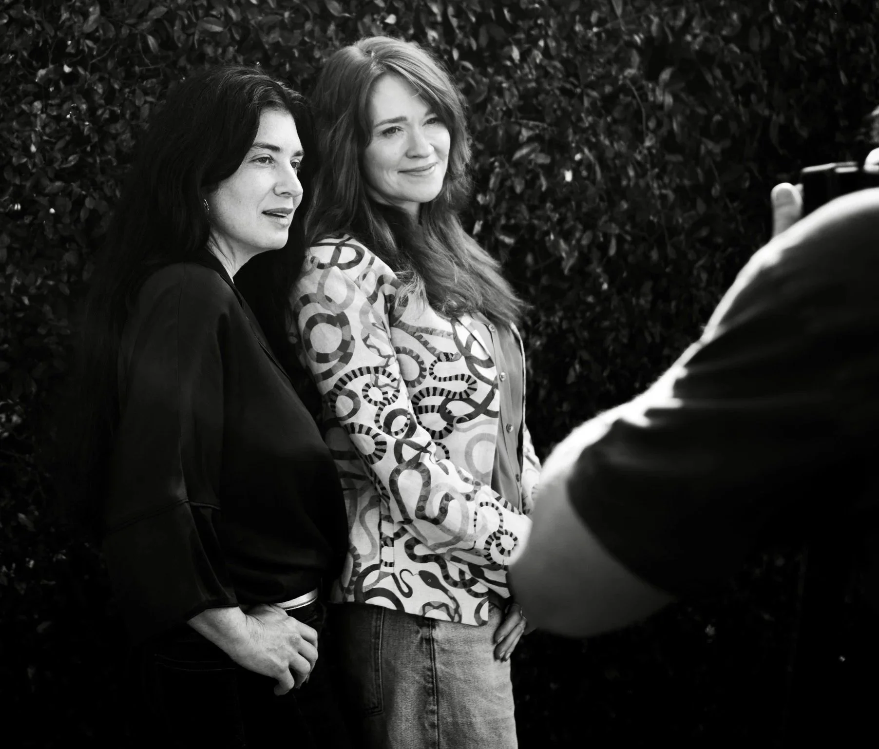 Authors Jennifer Pastiloff and Emily Rapp Black in conversation at Jennifer's Los Angeles home.