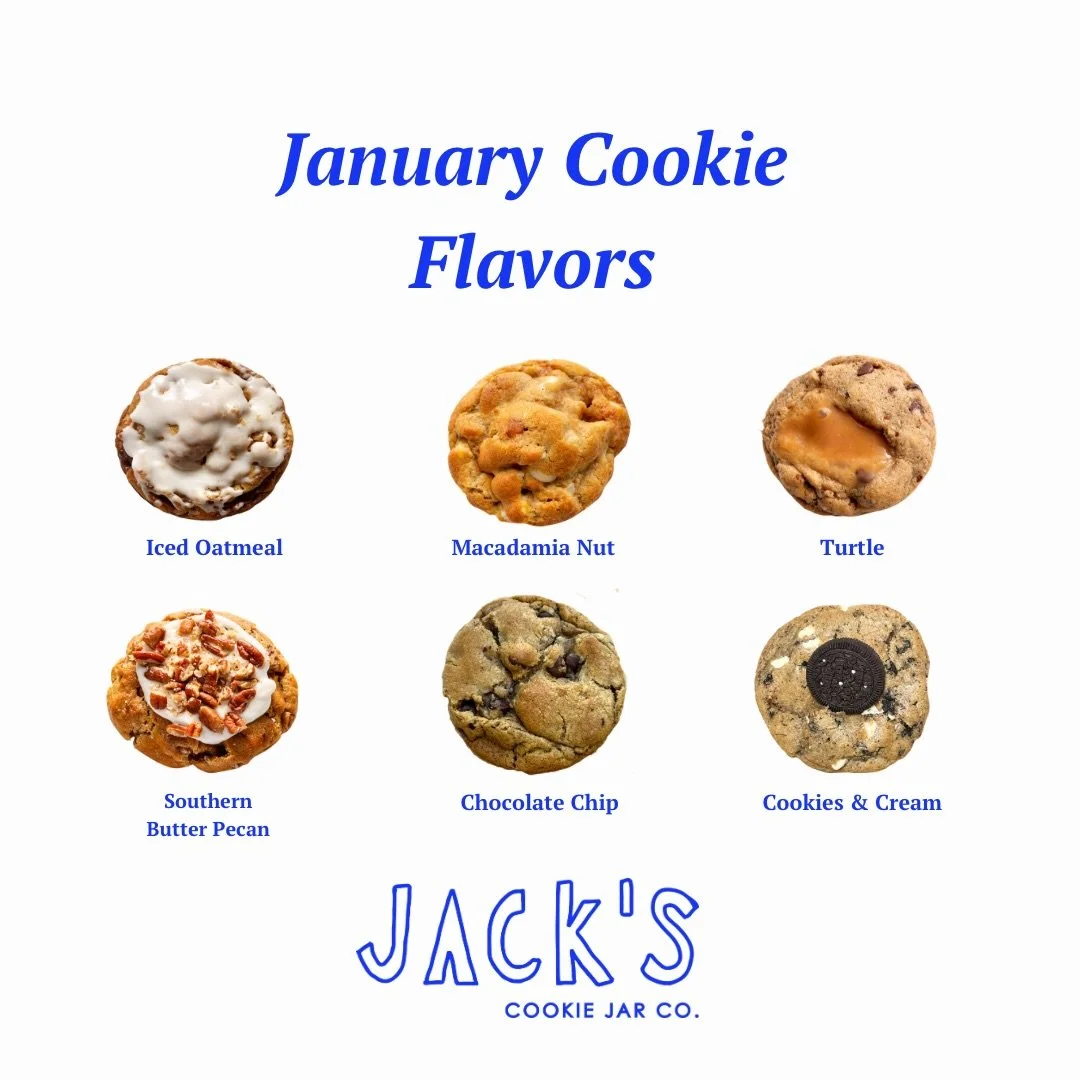 New Year. New Month. New Flavors.

We brought back some of our favorites and added some some new ones too&hellip;and yes they are 🔥🔥🔥

This months lineup includes:

Macadamia Nut
Iced Oatmeal 
Chocolate Chip 
Cookies &amp; Cream
Turtle
Southern Bu