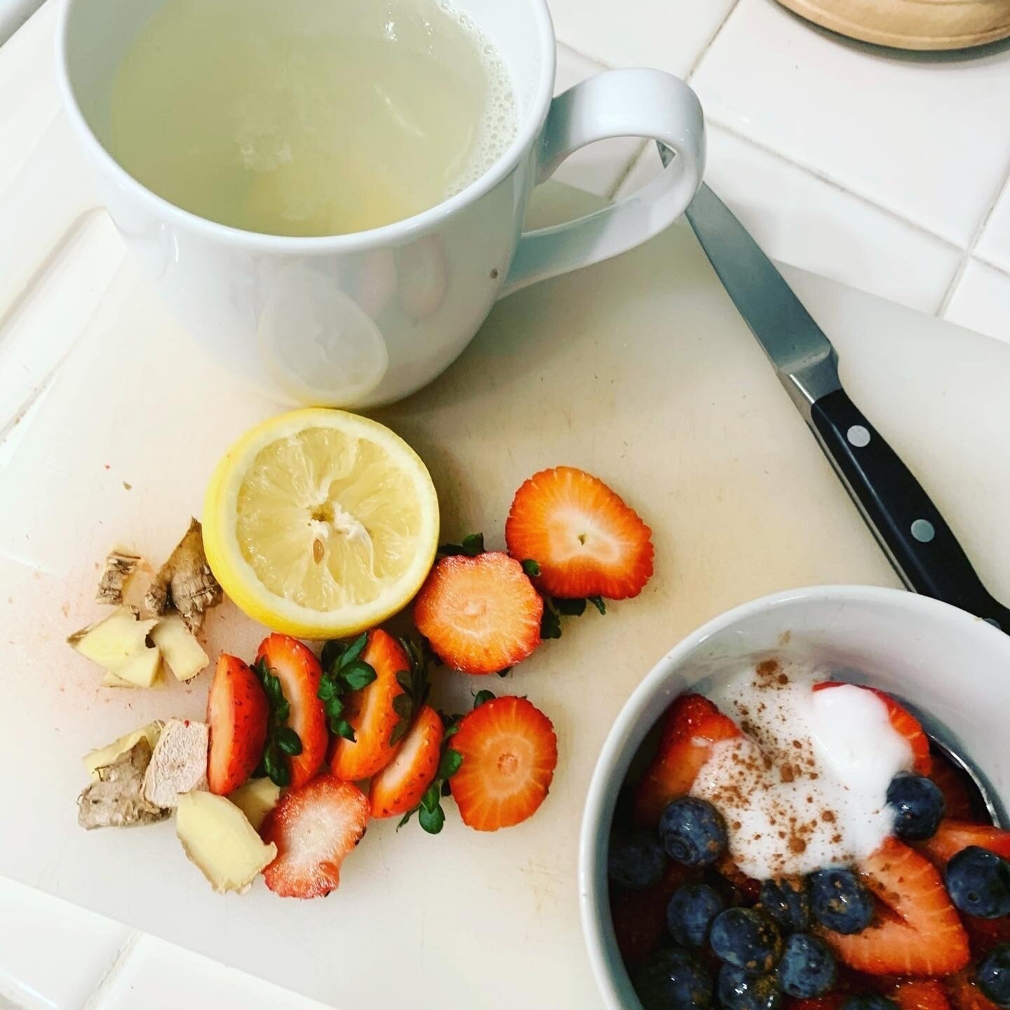 some of my favorite things //⁠
⁠
This is one of my moms go to teas in the AM. She stopped buying tea bags and started her day with this awesome tea. It's incredibly simple but feels amazing when you start your day with it. This tea is also great when