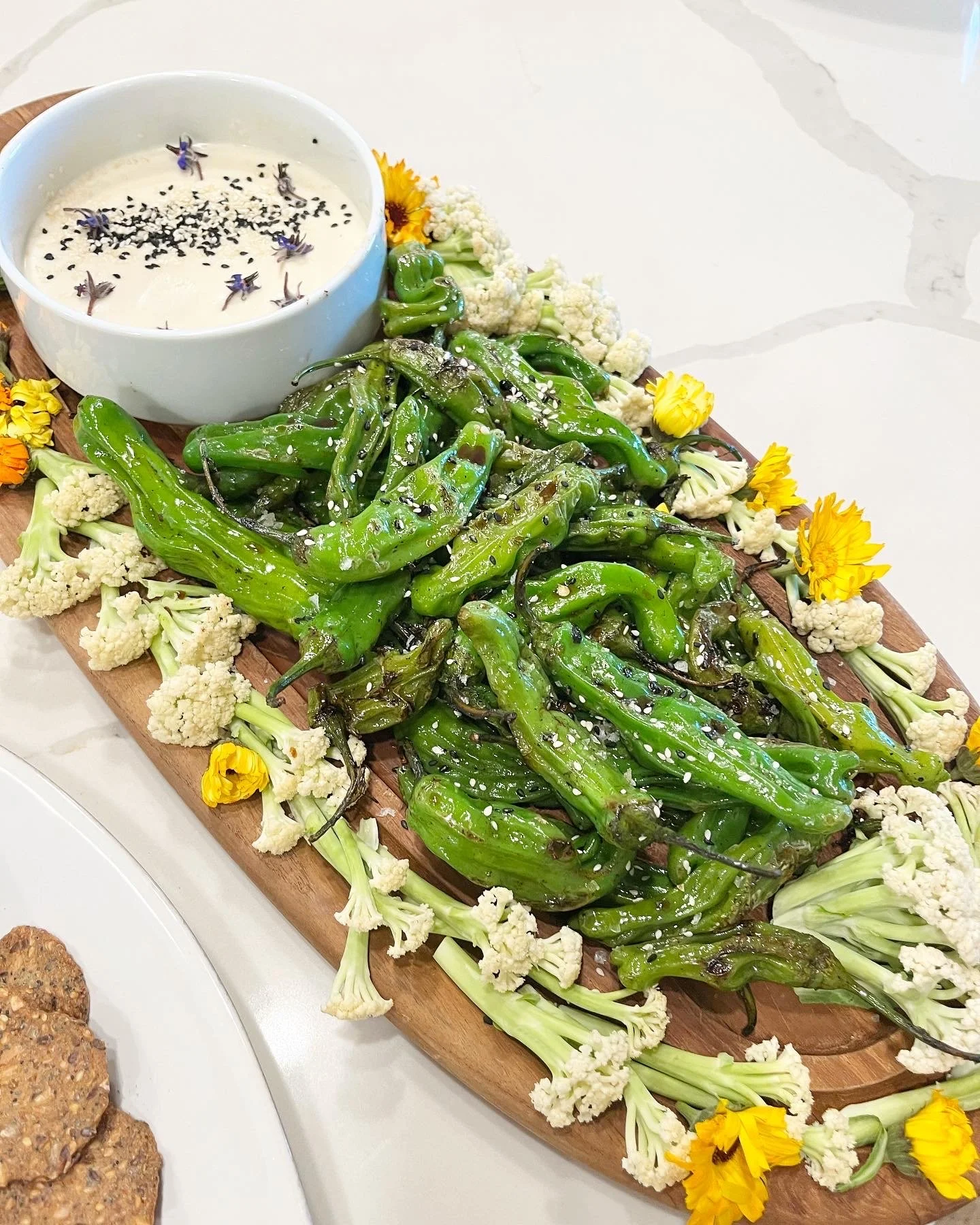 Blistered Shishito Peppers