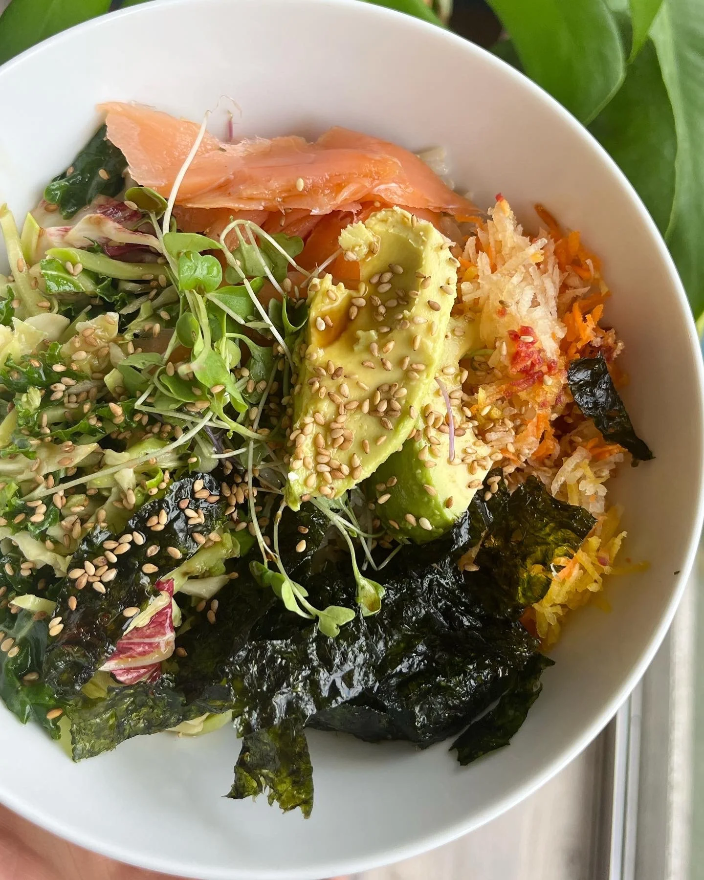 quick sushi bowl lunch