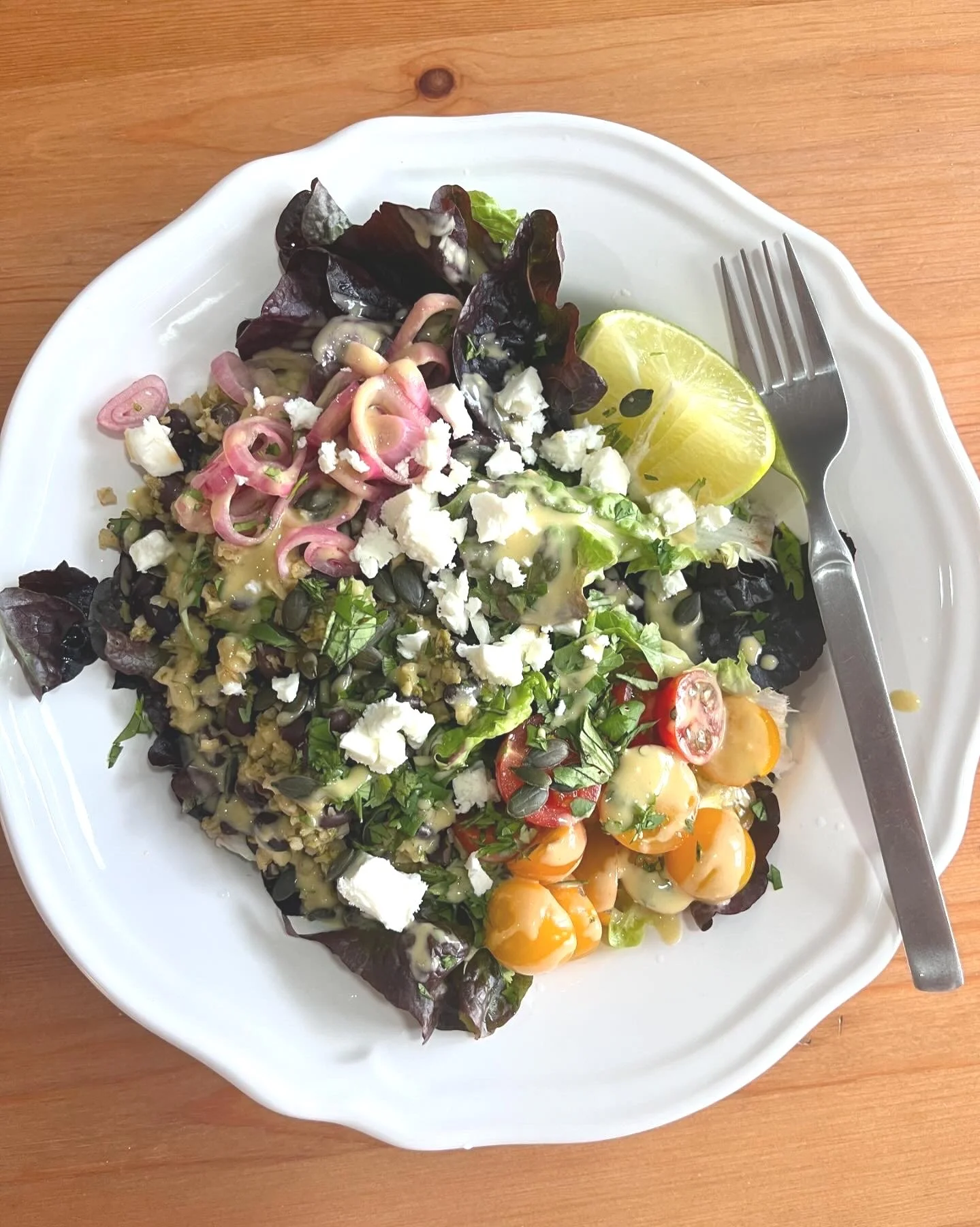 Spring Home Salad