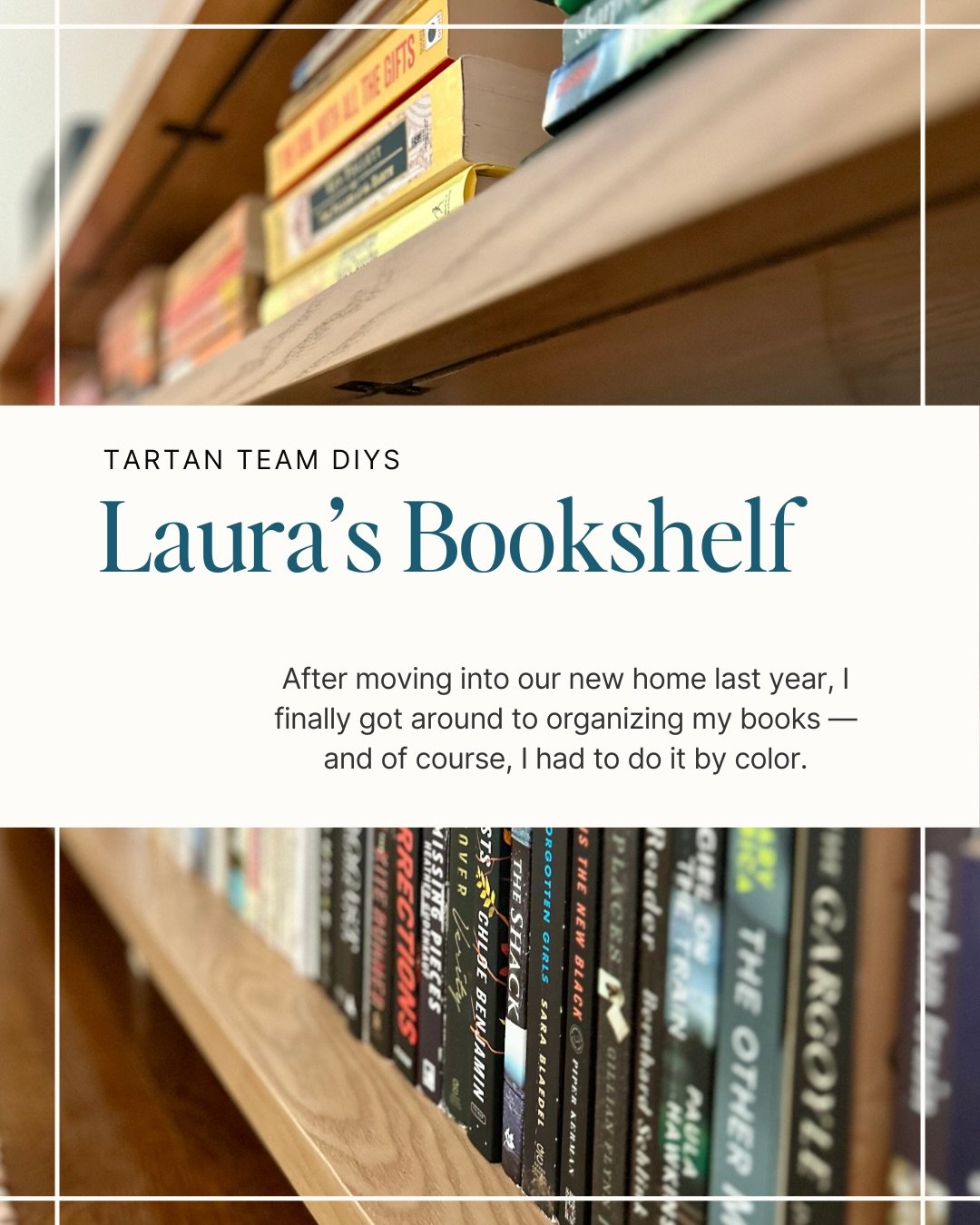 I posed a mini challenge to a few of our team members&hellip; Laura was the first to complete hers! Something tells me she had been wanting to tinker with the space anyway 😅