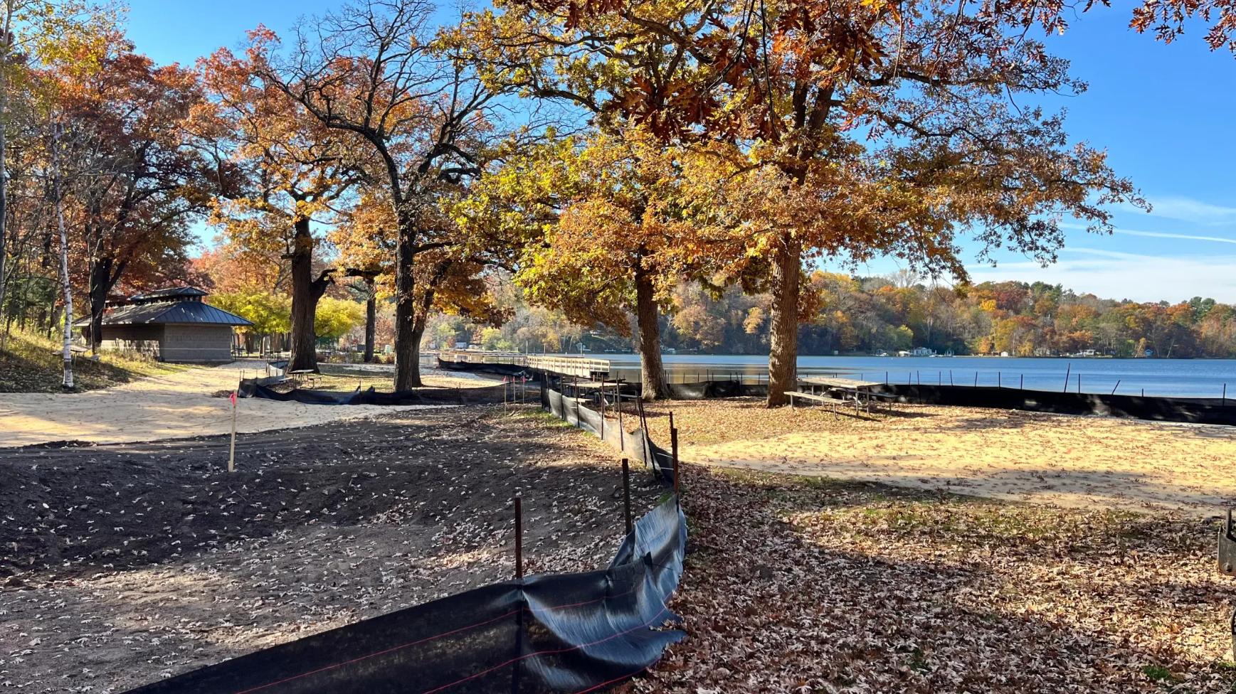 Improvements at Square Lake Park will help to keep the water pristine